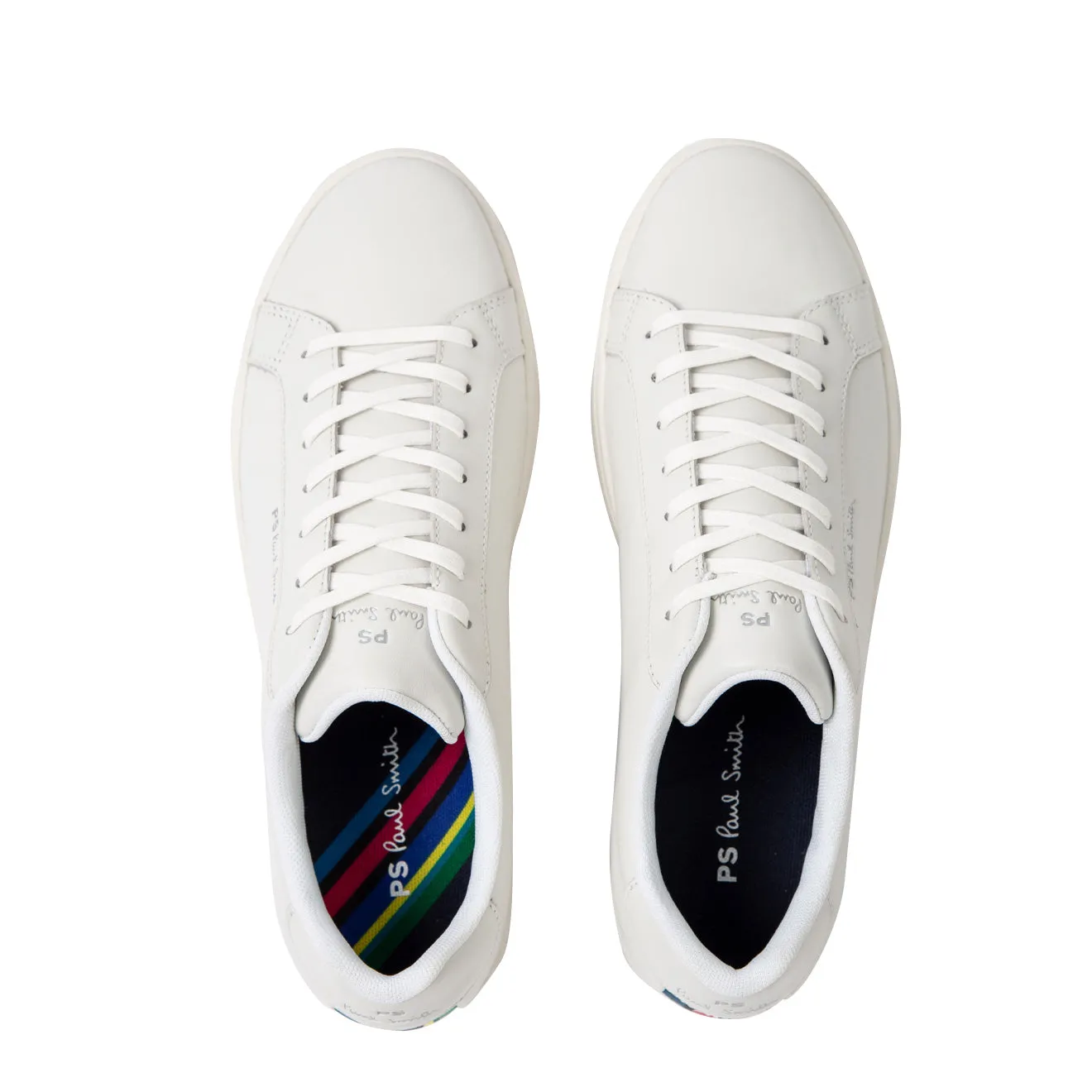 Paul Smith Rex Trainers White Durable Material Moist Guard