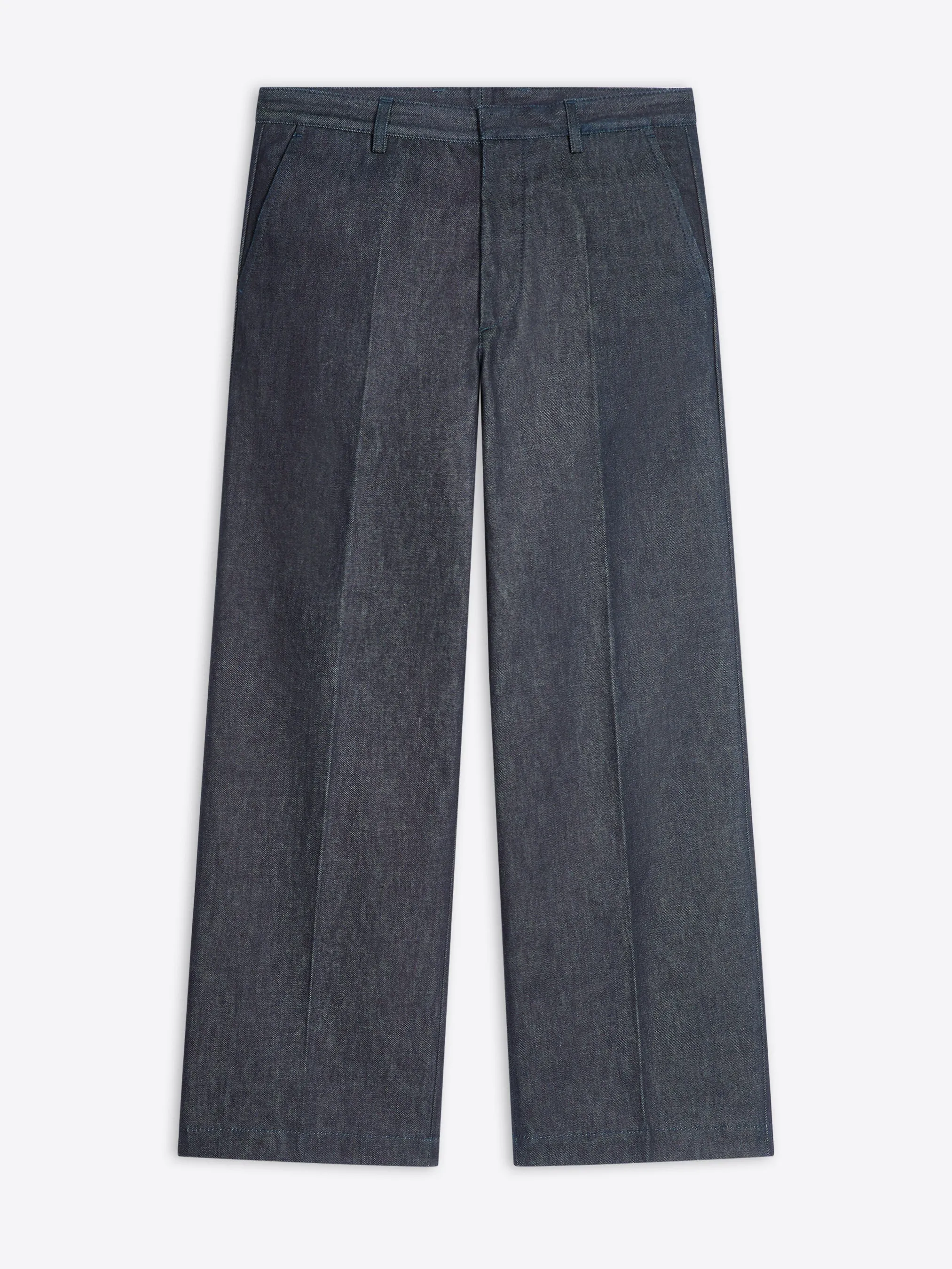 Tangle Free Cuffs Tailored denim pants
