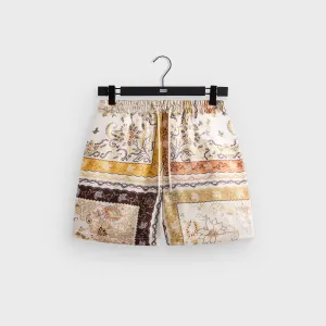 Kith Panelled Bandana Active Short - Sandrift Temperature Regulating Material