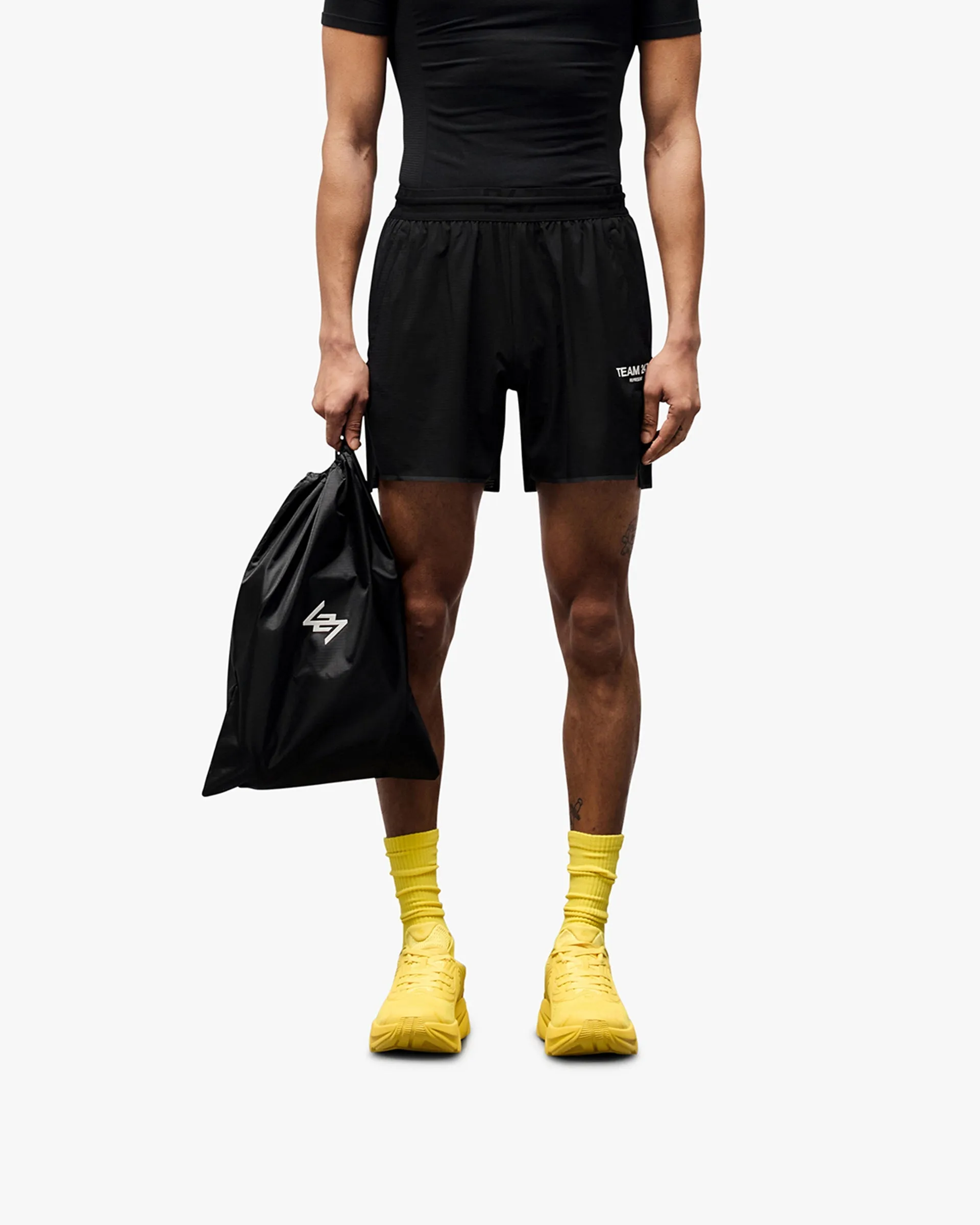 Team 247 Aero Short - Black Crisp Texture