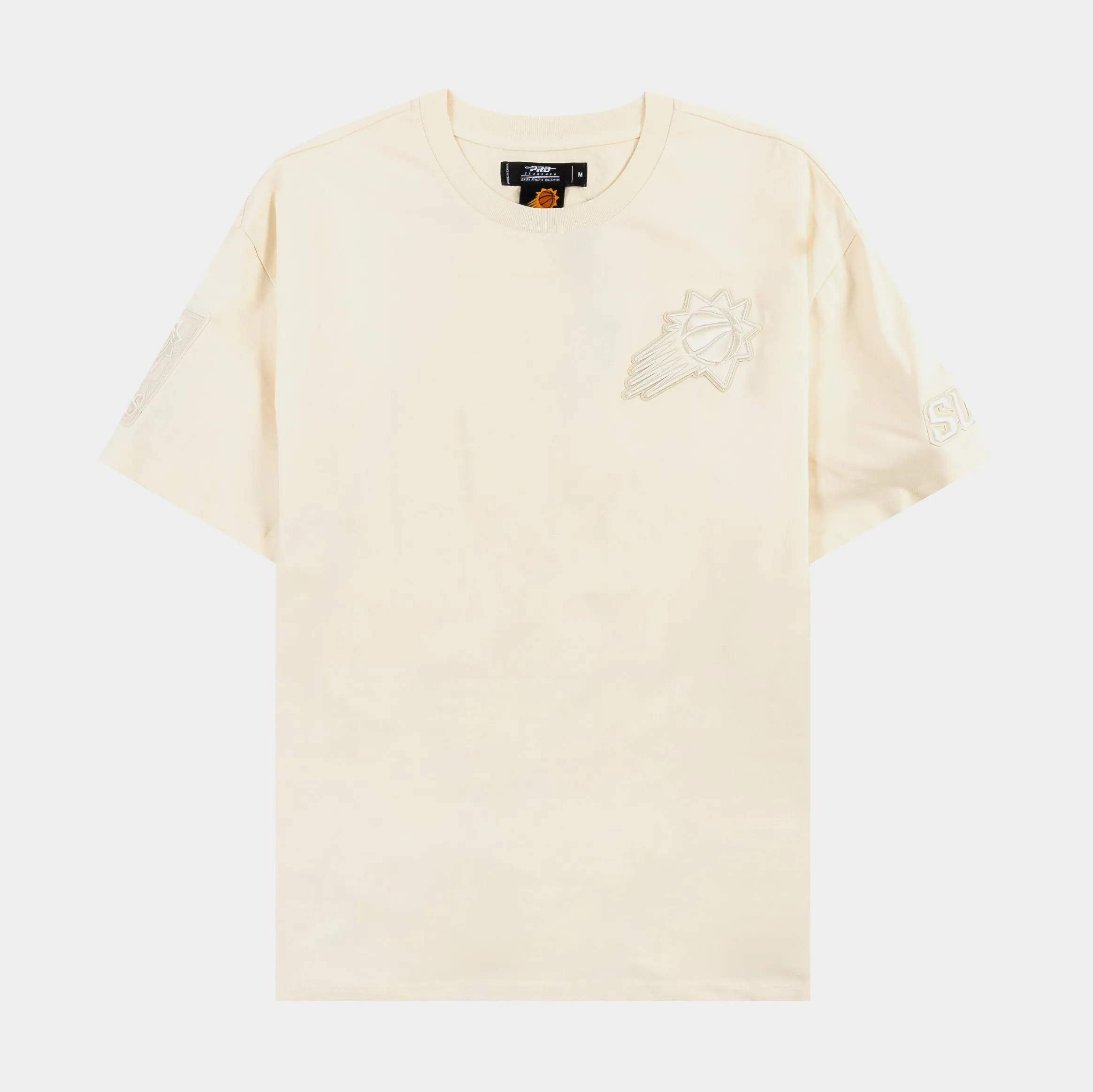 Phoenix Suns Neutral Mens Short Sleeve Shirt (Beige) Versatile Wardrobe Piece