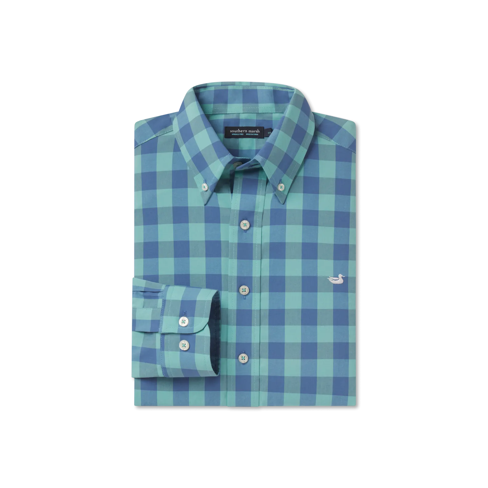 Pickens Gingham Dress Shirt Gym Wear Non-irritating