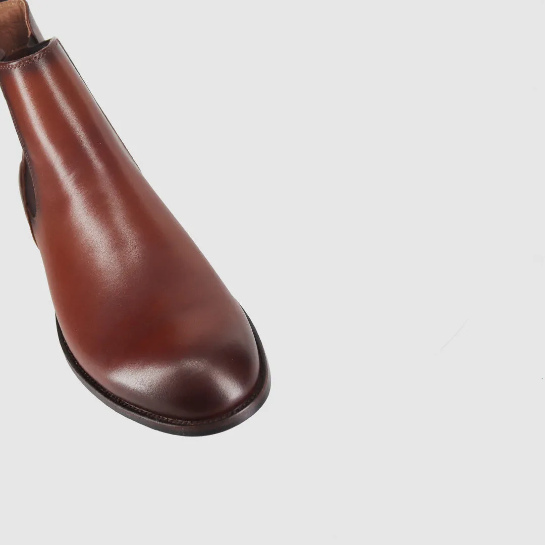 Plymouth Chelsea Boots Cognac Fast Wear