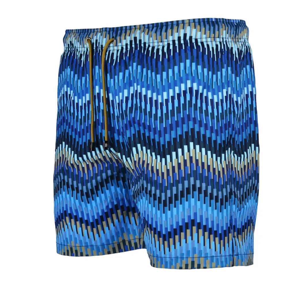 hiking clothes camping clothing Moda Bandidos Line Zig Swim Short Men