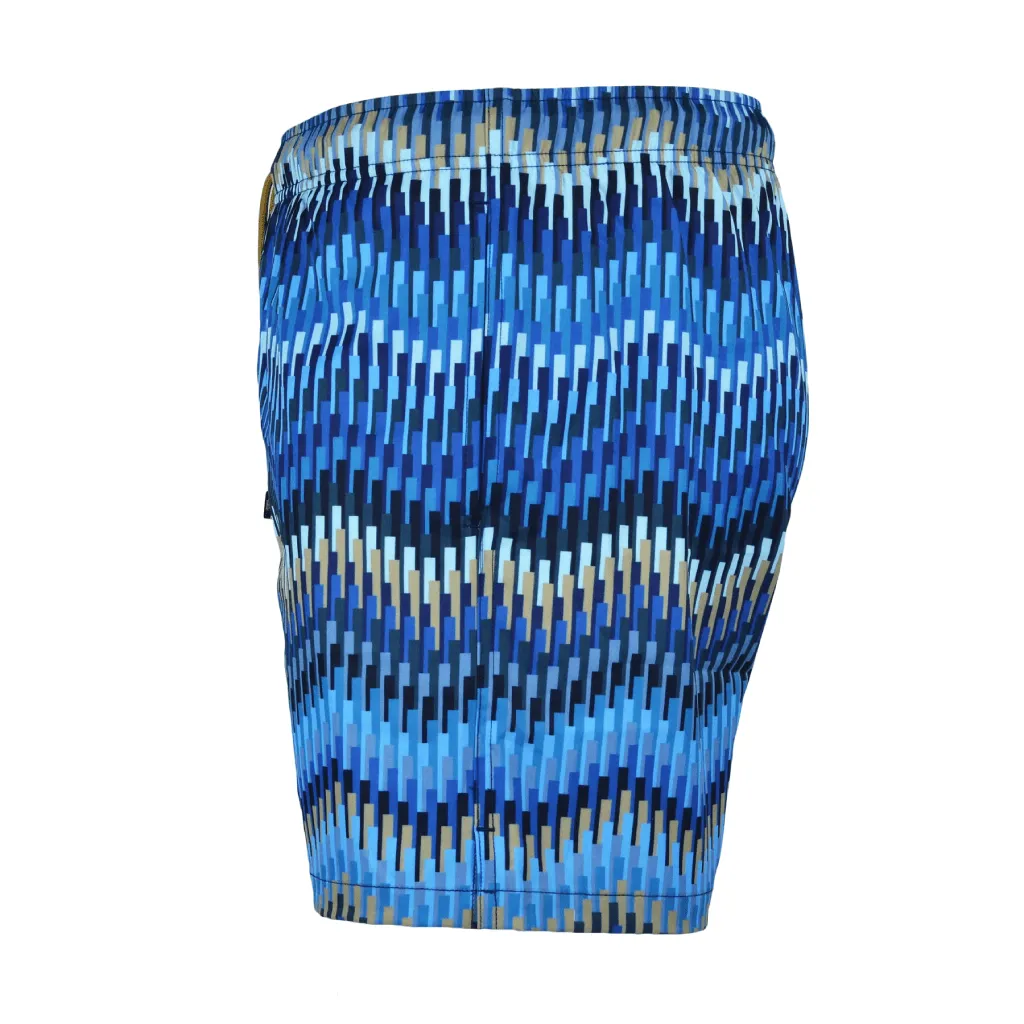 Moda Bandidos Line Zig Swim Short Men No Pressure Fit