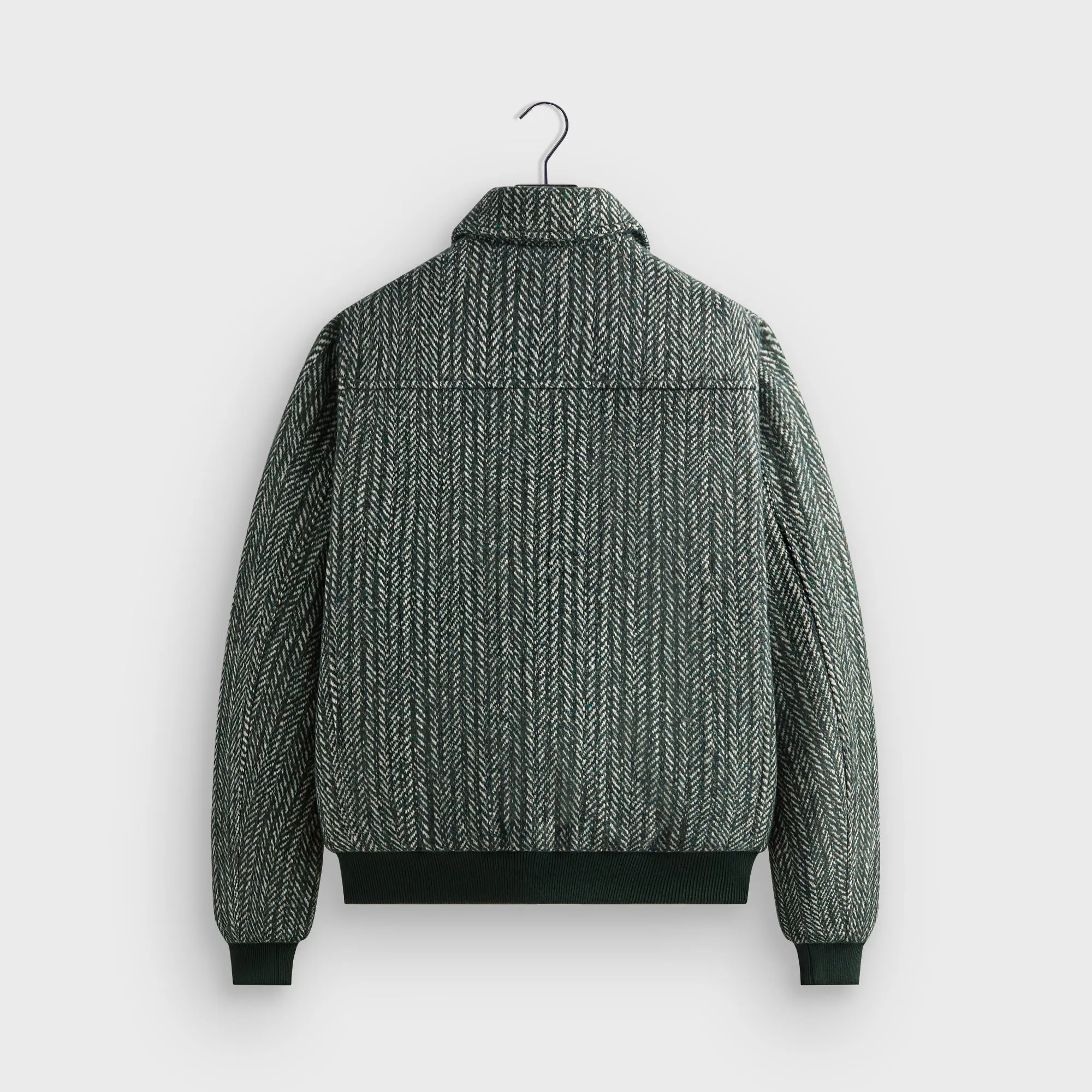Kith Herringbone Hawthorne Flight Jacket - Stadium Crisp Layer