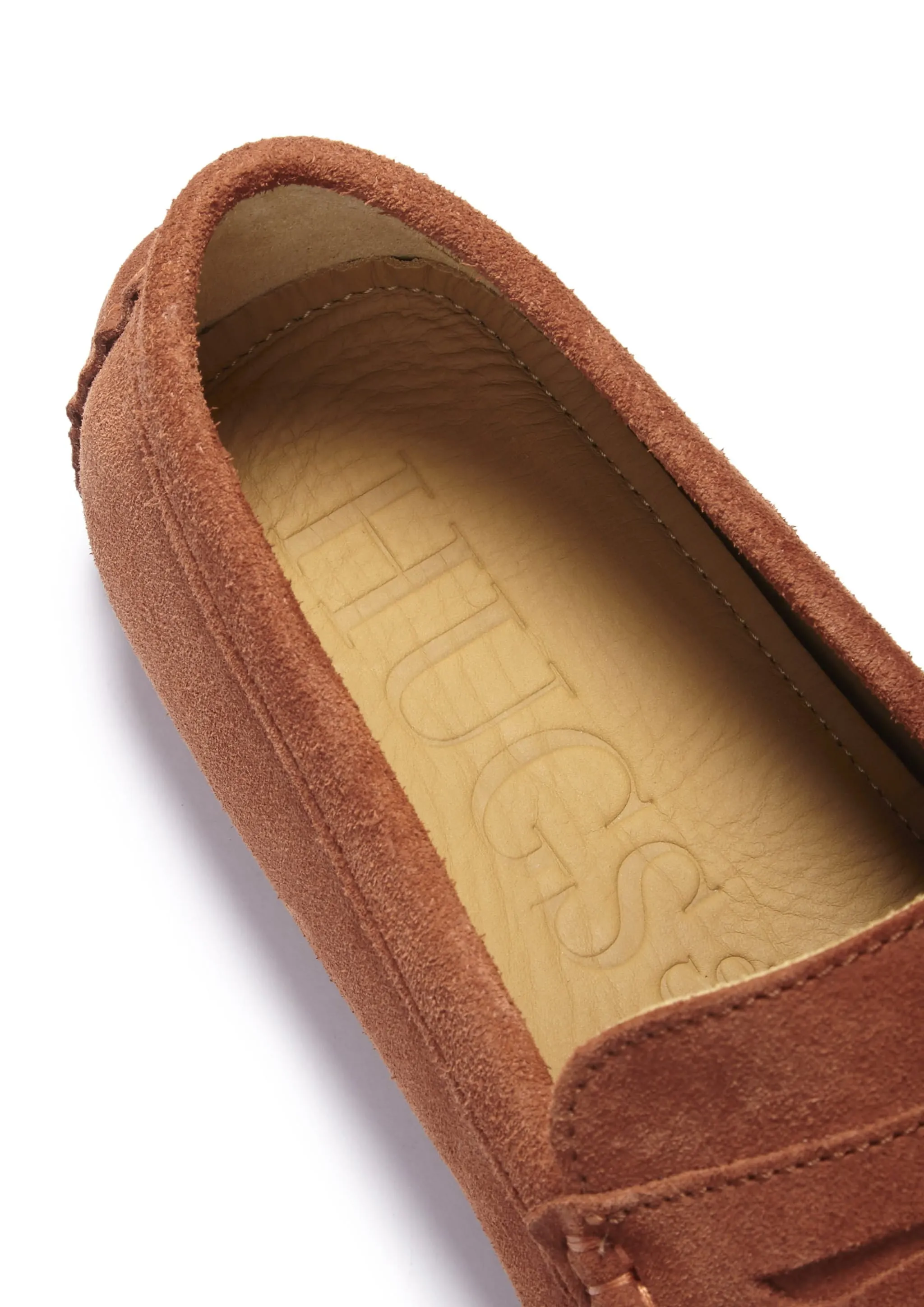 Penny Driving Loafers, rust suede Slip-On Convenience Sleek Option