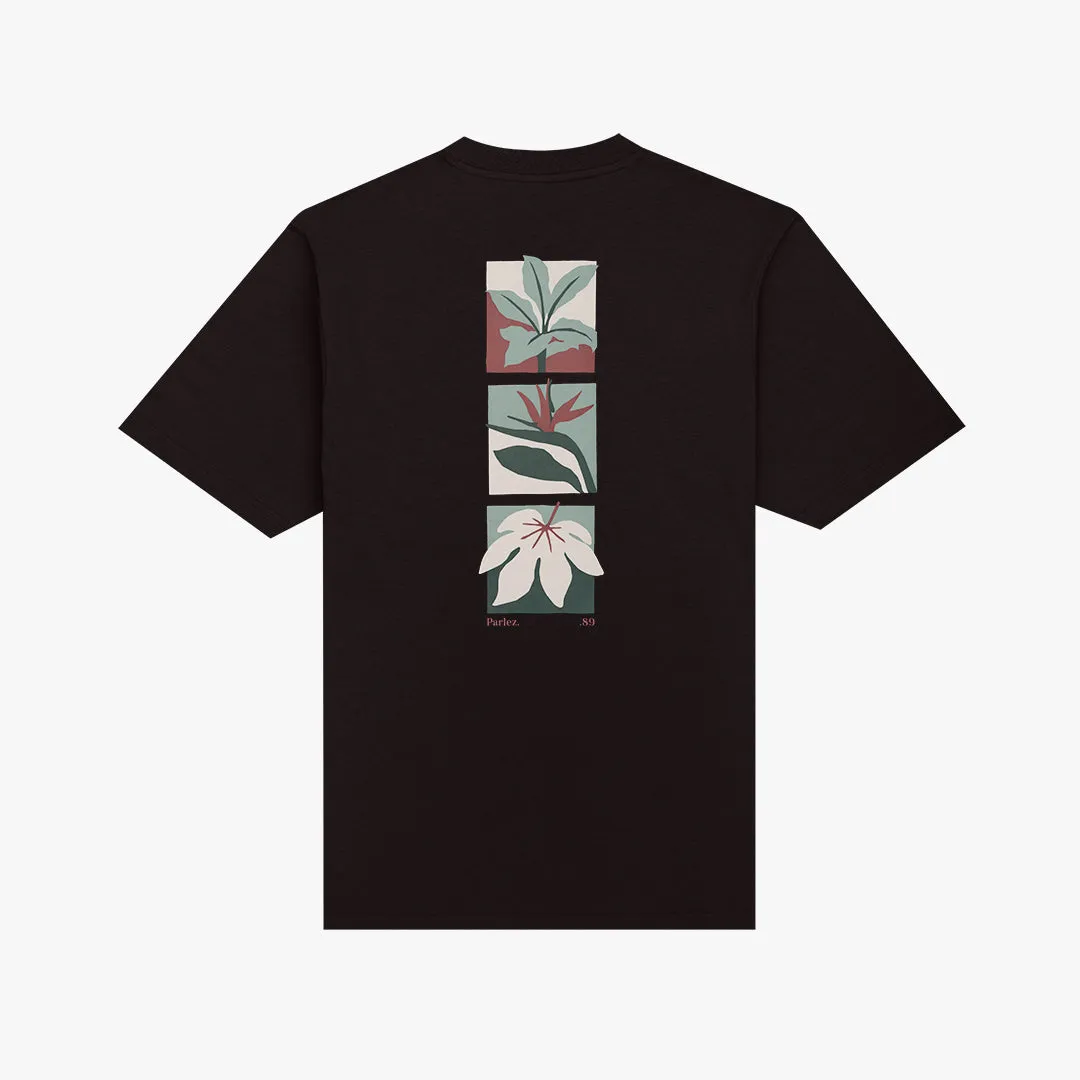 Effortless Style Comfort Style Flora T-Shirt Black