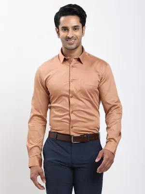 Casual Look Men Solid Full Sleeve Cotton Stretch Shirt