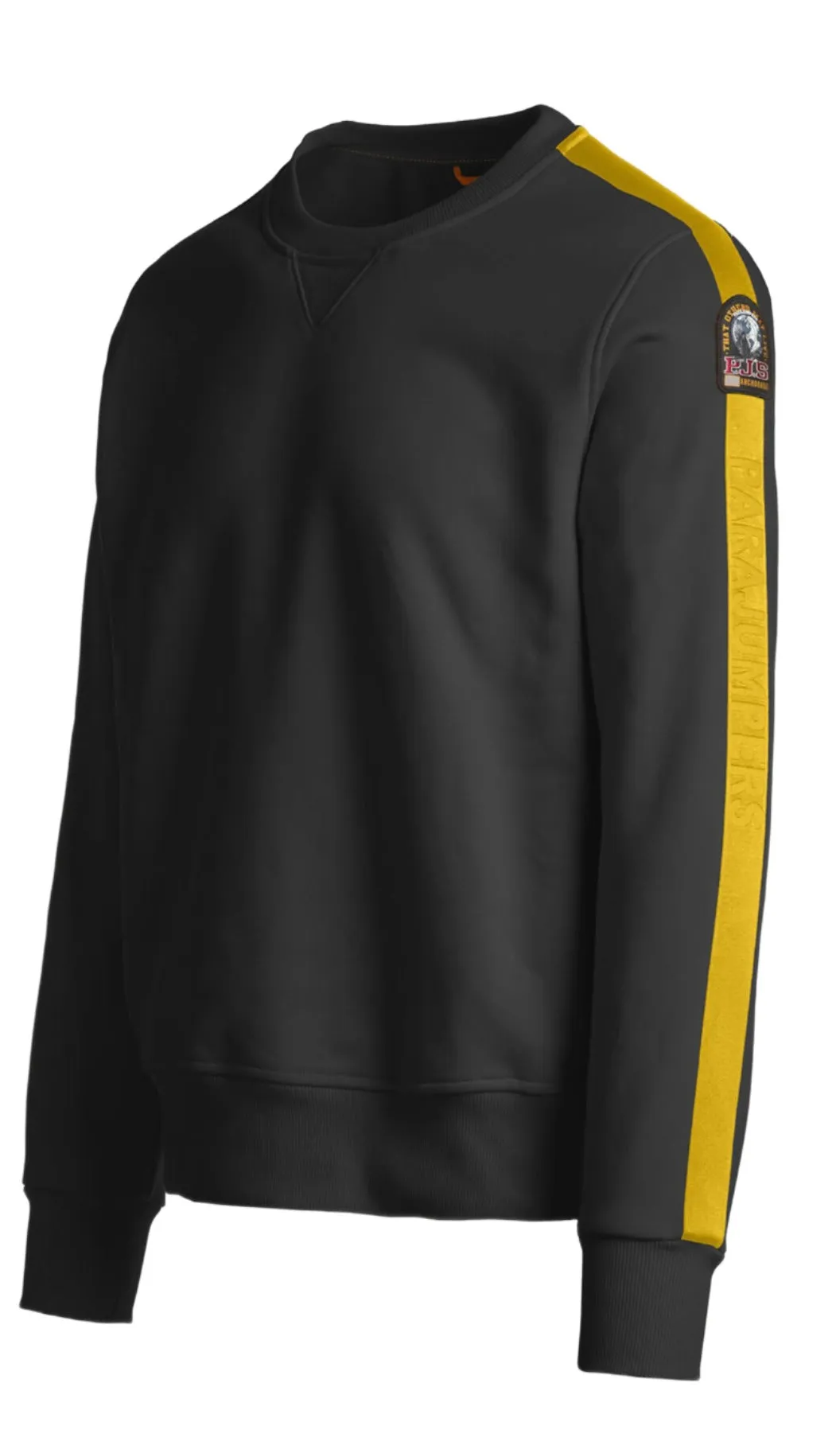 Drawstring Hood product gemstone luxury ID60246-Parajumpers Black Armstrong Sweatshirt