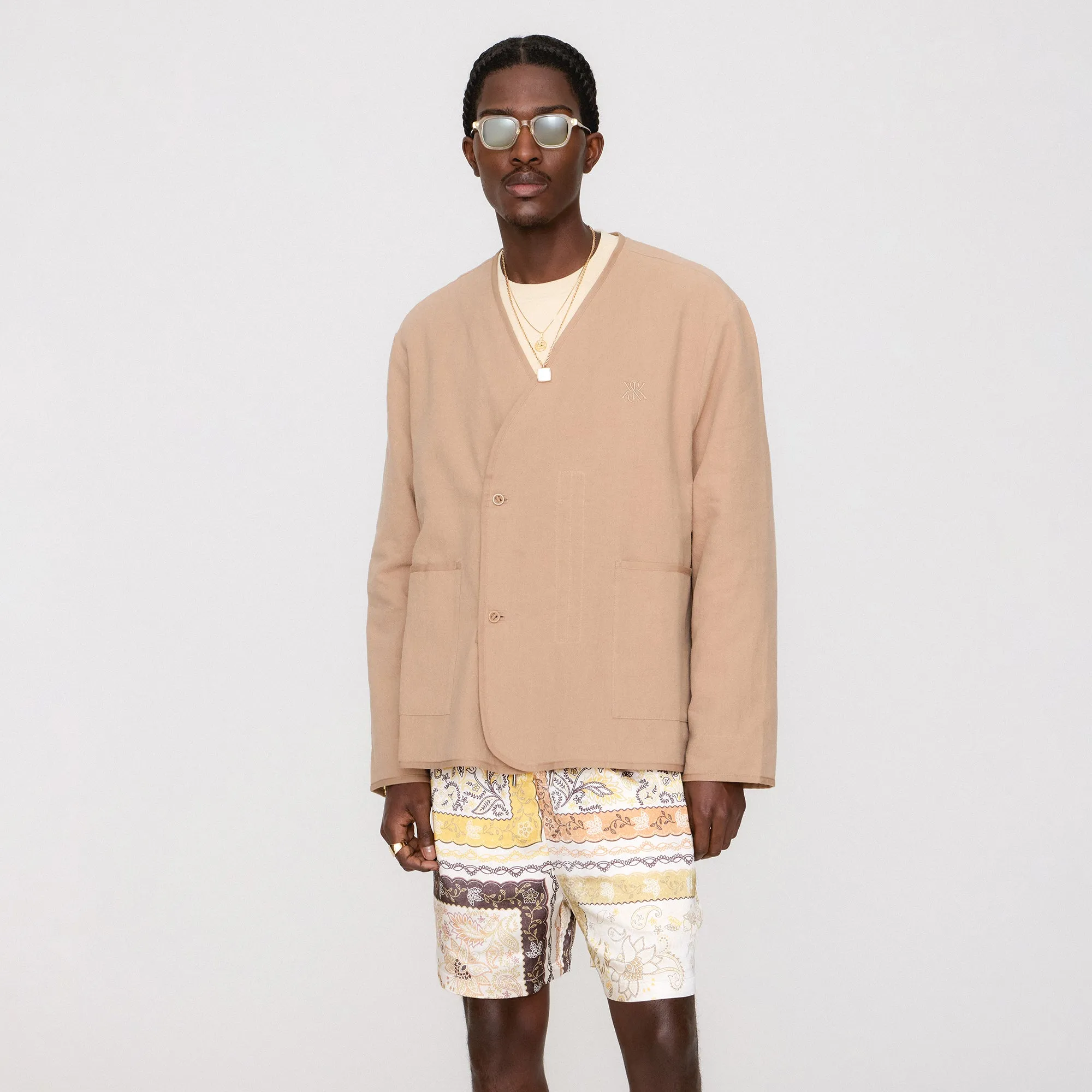 Kith Cotton Linen Reid Gi - Series WaterResistantCoating Adjustable Hood System