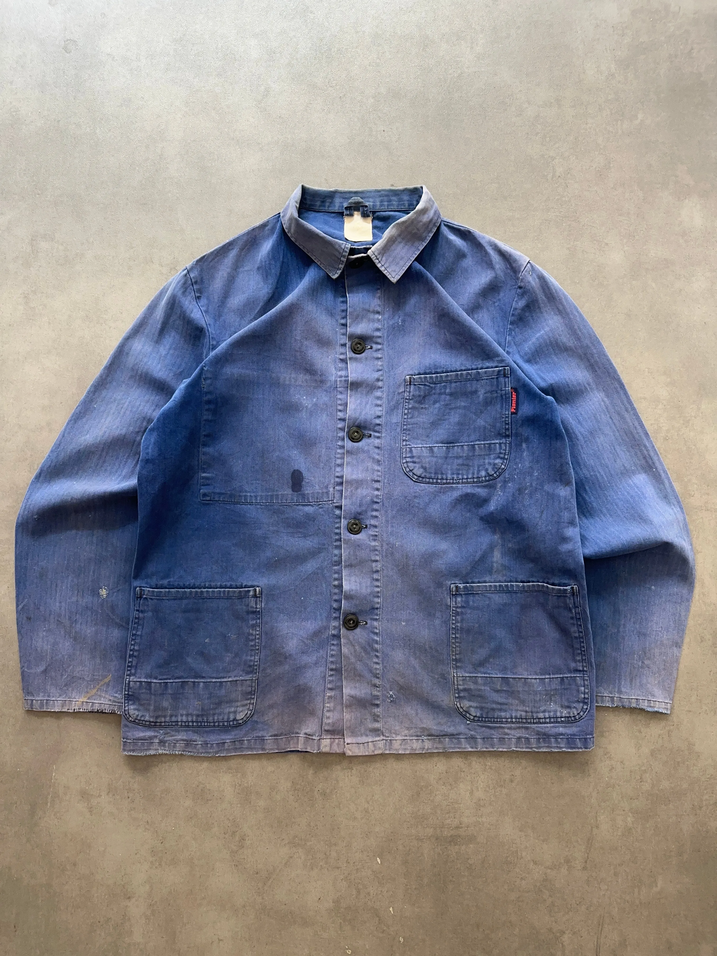 1980s French Shirt (L) Casual Vibe Sleepwear