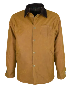 W26 - Men's Alum Antique Wax Overshirt - GOLD Dynamic Glow Relaxed Layer
