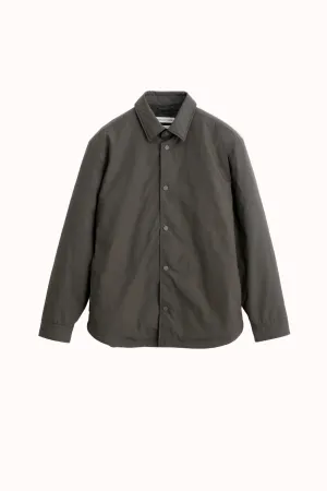 Luxurious Feel Sporty Layer A Kind of Guise Olkay Quilted Overshirt: Deep Fir