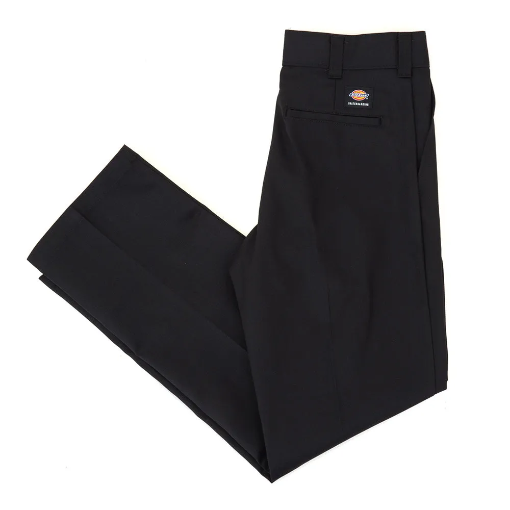 Skateboarding Regular Fit Twill Pants (Black) Quick Comfort Fit Bold Waistband