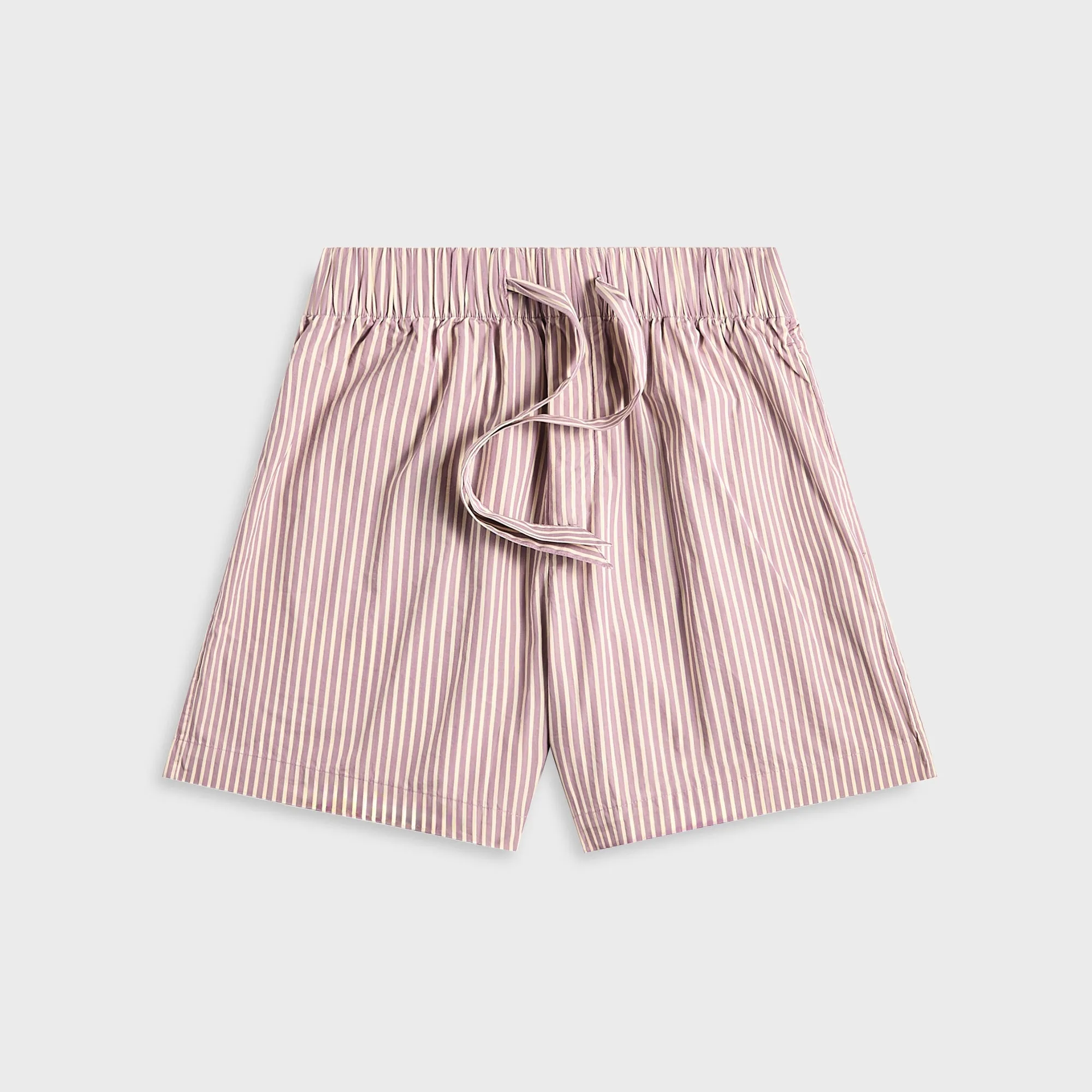 Stretchy Waist Fast Absorption Textile Tekla Poplin Pyjamas Shorts - Skipper Stripes