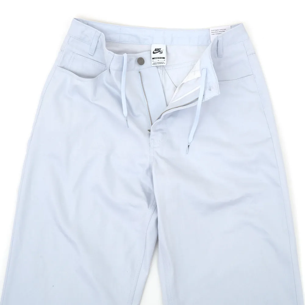 Stretch Fit Wear Loose Denim Skate Pants (Football Grey)