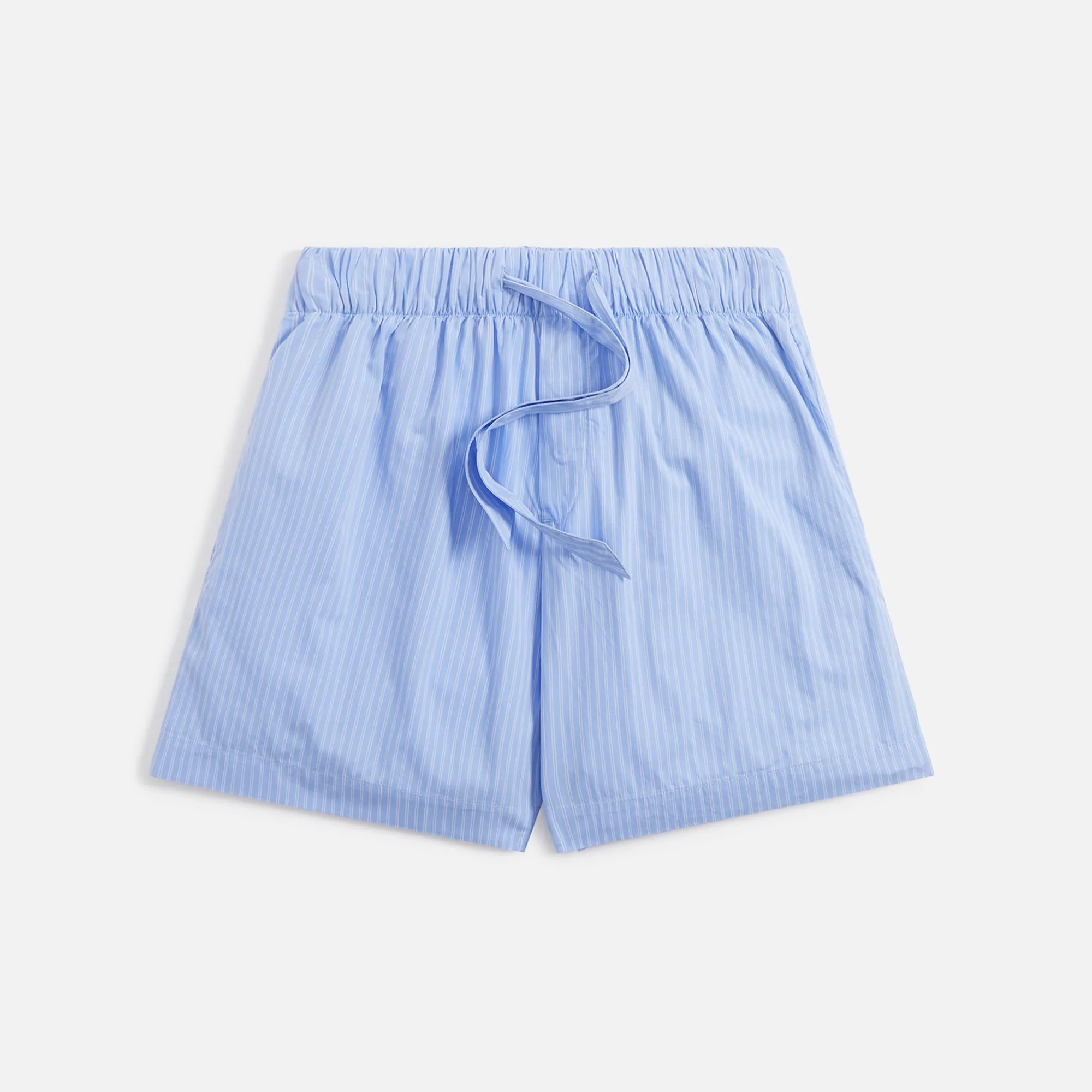 Tekla Poplin Pajama Shorts - Pin Stripes Quick Action Fit