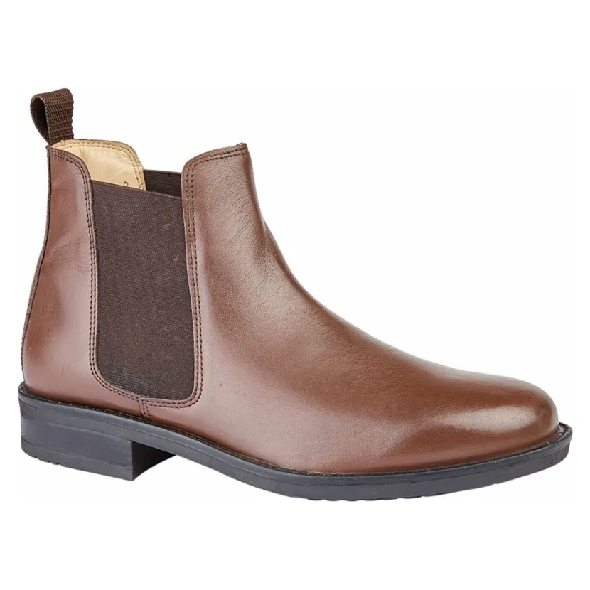 Breathable Cold Weather Commuter Roamers Mens Chelsea Boot M278BX Brown