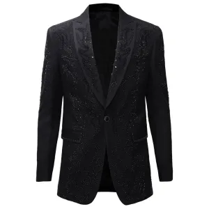 Crystal Command Blazer BLACK MoistureWickingTechnology