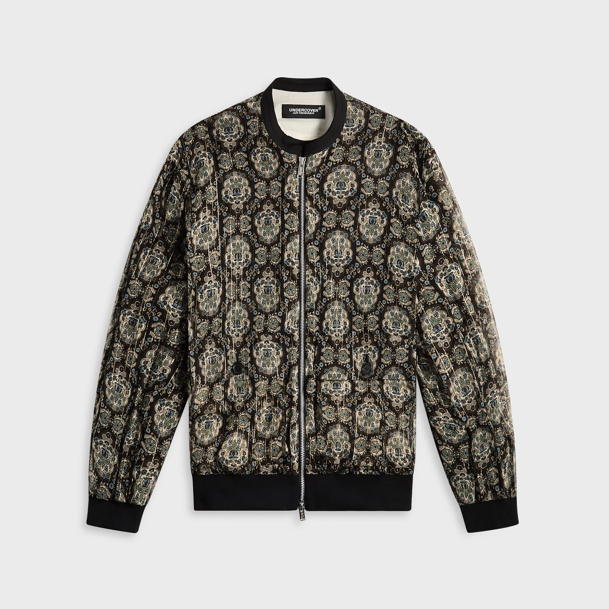 Polished Casual FlexibleHoodDesign Undercover Blouson - Black Base