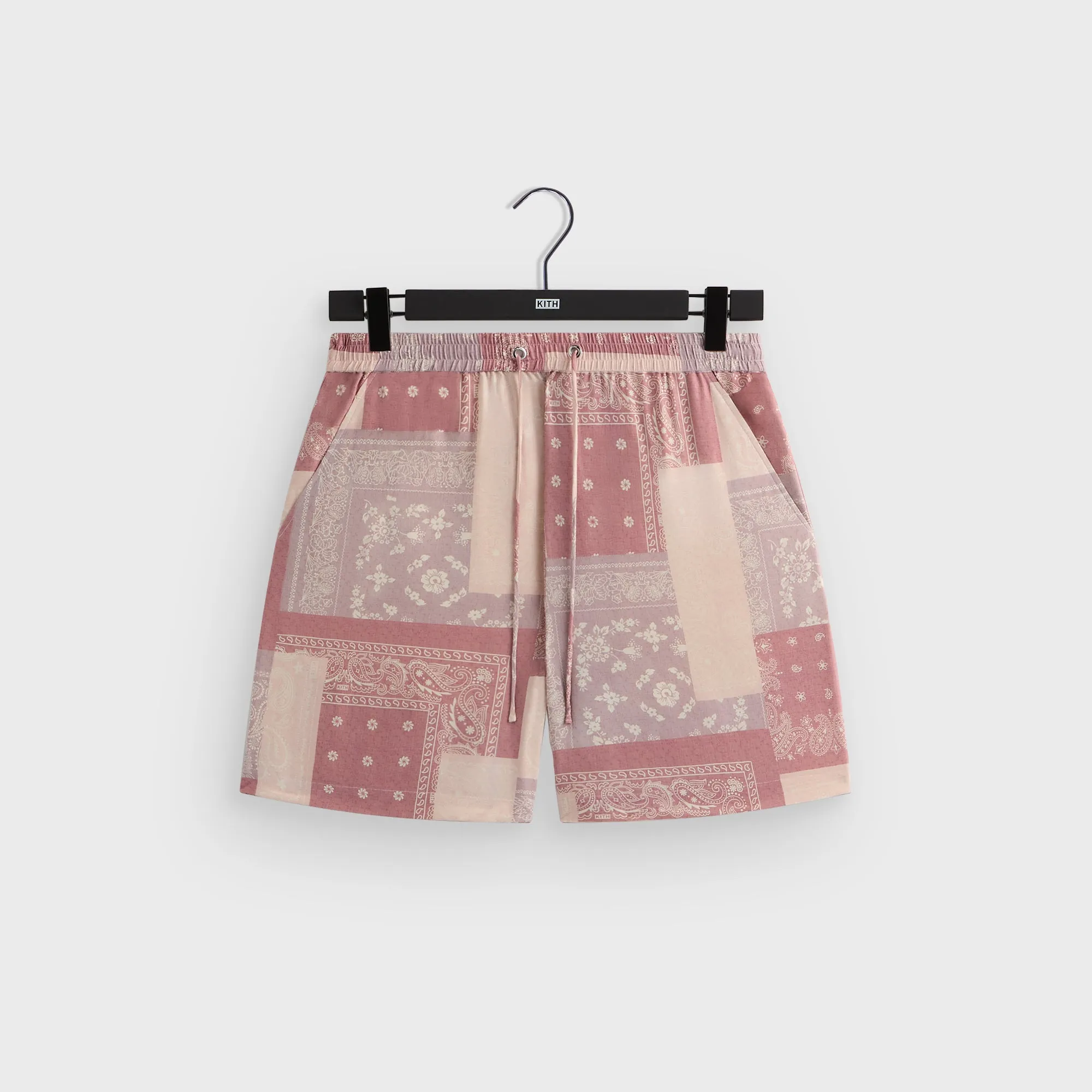 All Day Flex Fit Kith Silk Lyocell Bandana Cedar Short - Pink Opal