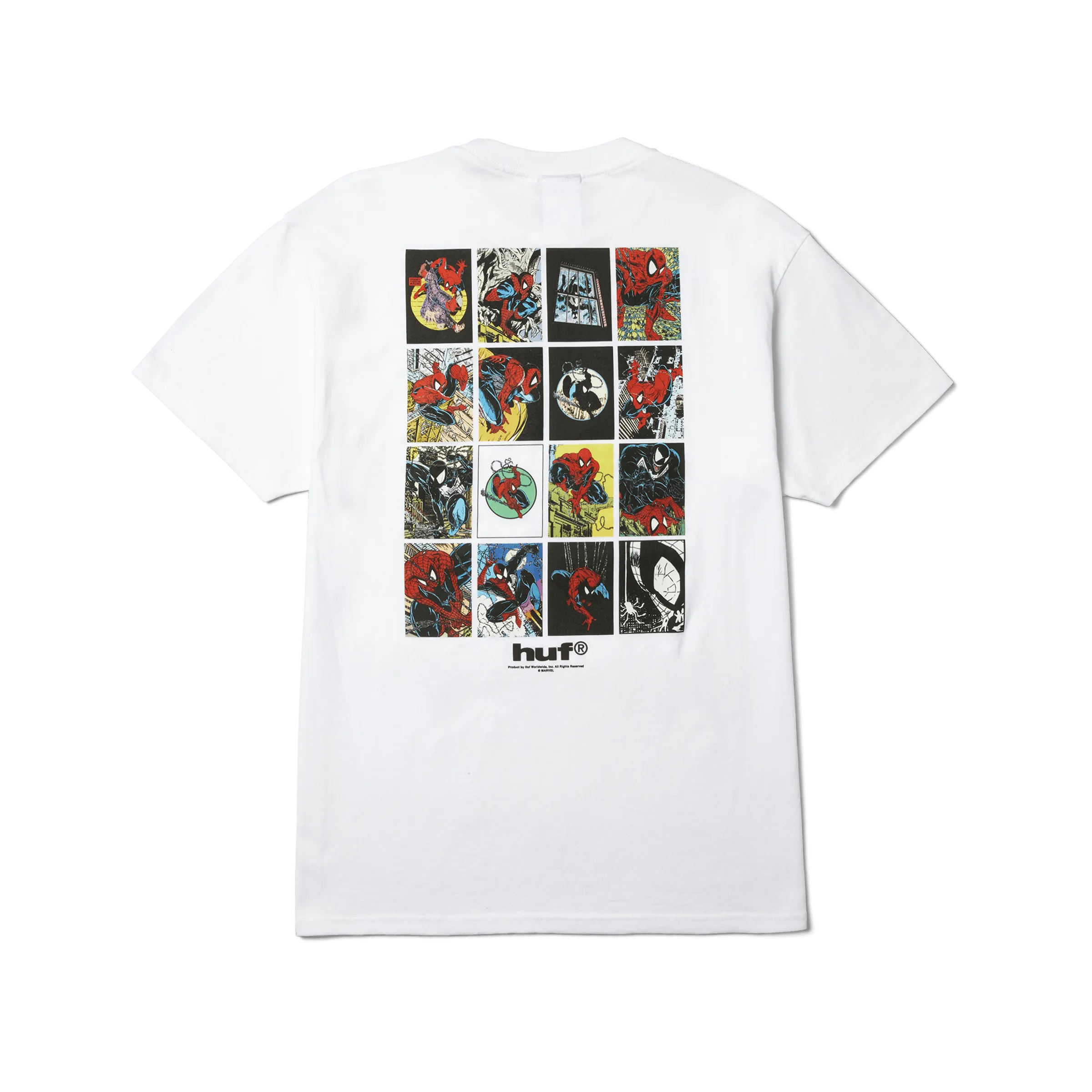 HUF x Marvel Spider-Man Collector T-Shirt Beaded details