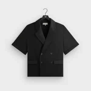 Low Profile Collar Light Outdoor Layer &Kin Ito Blazer - Black