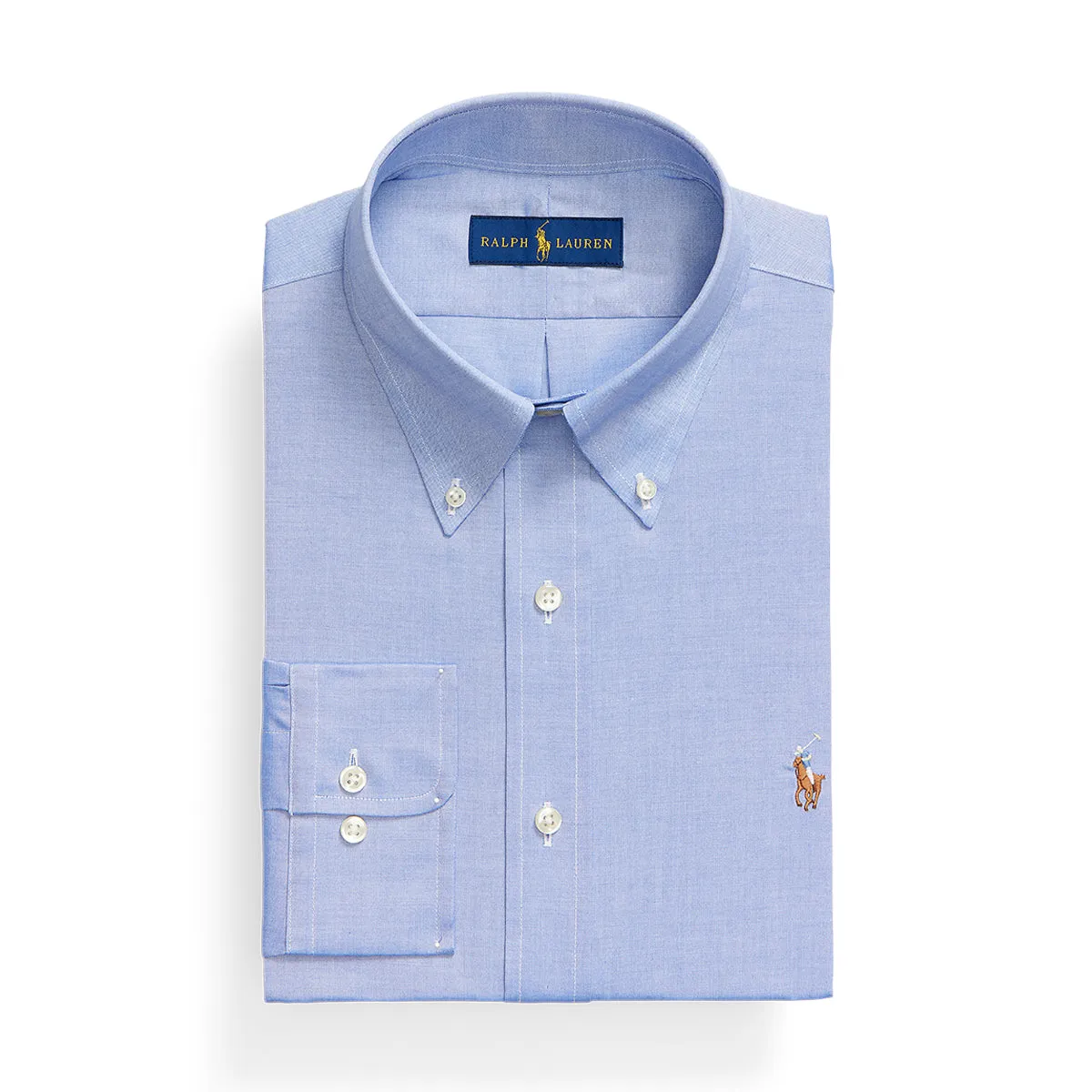 Relaxed Wear Ralph Lauren - Custom Fit Oxford Shirt in Blue