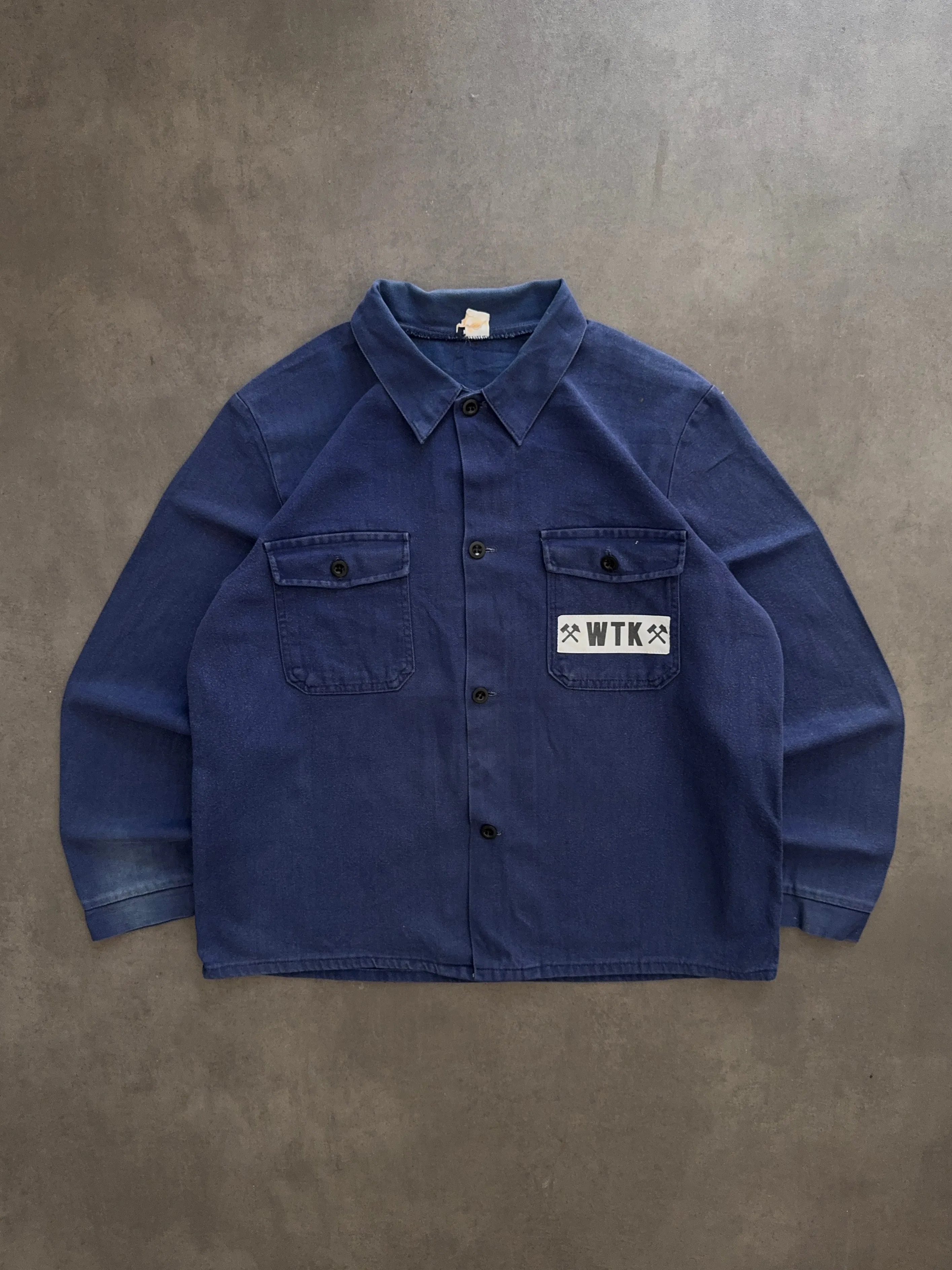 Classic Collar 1980s French Shirt (L)