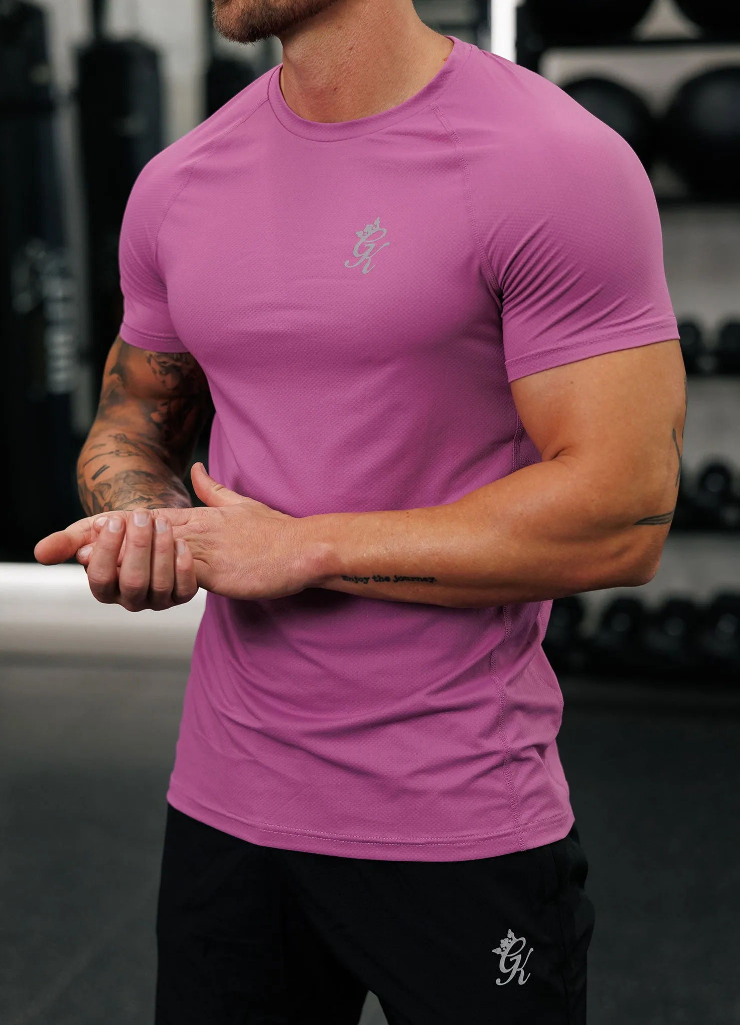 Bold Design Gym King Energy Tee - Orchid