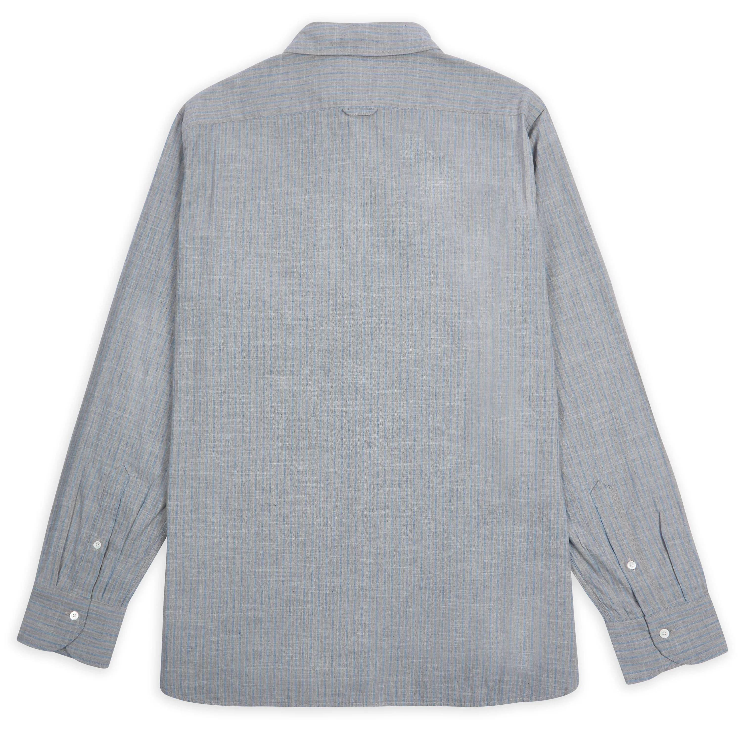 Relaxed Vibe Textured Finish York Shirt - Melange Dark Dobby