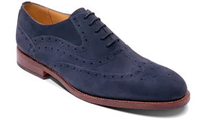 Clean Trim Contoured Footbed Liffey -Navy Nubuck