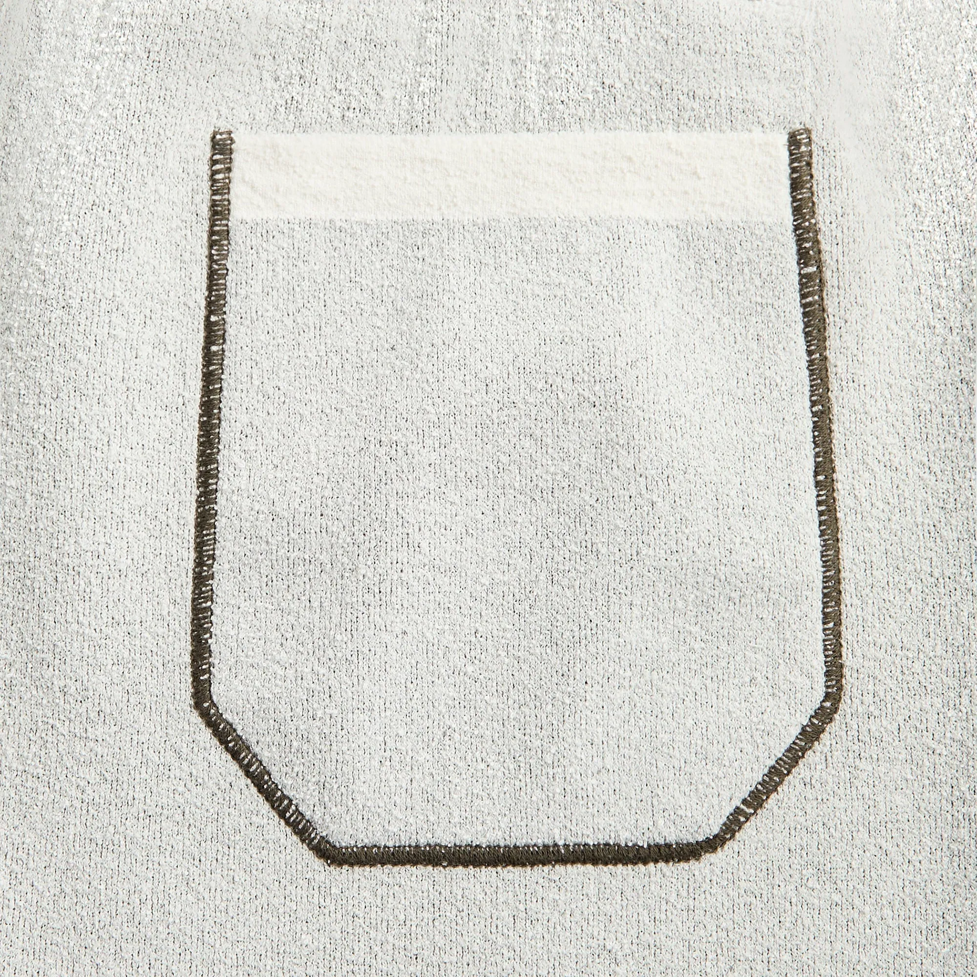 Stone Island Double Face Bi-Color Cotton Nylon Shorts - Ivory adult clothing cardigan