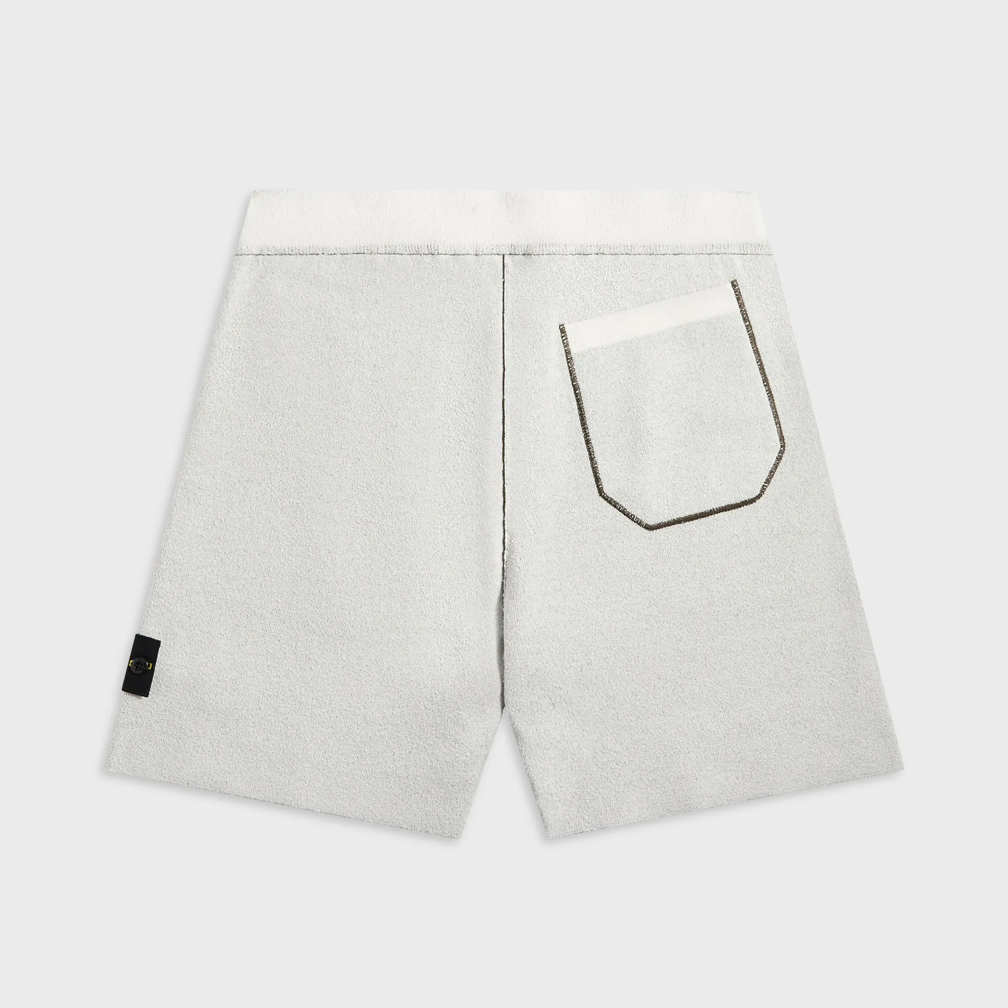 spandex blend Stone Island Double Face Bi-Color Cotton Nylon Shorts - Ivory