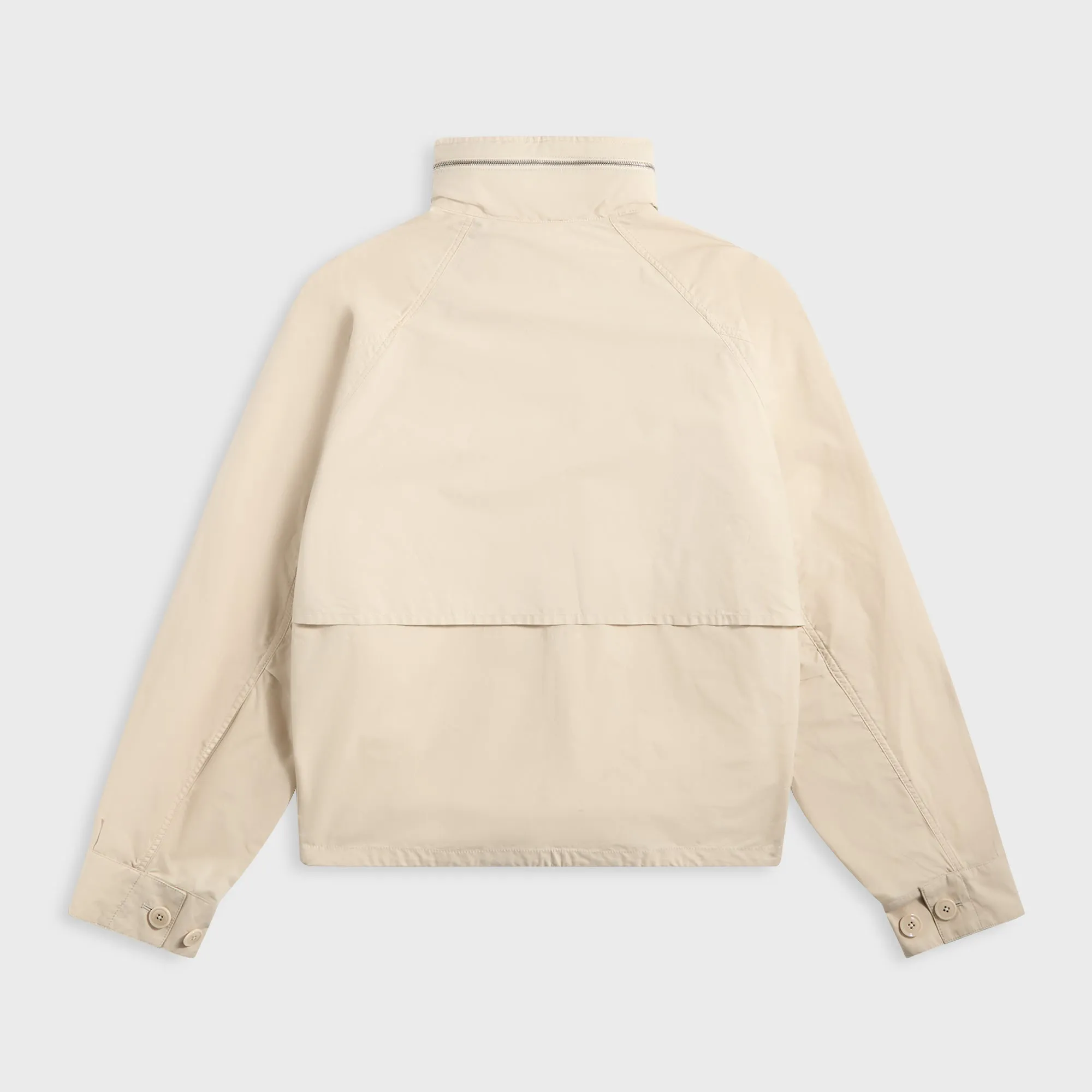 Lemaire Parachute Blouson - Stone Beige Windproof Construction Climate Adaptive Design
