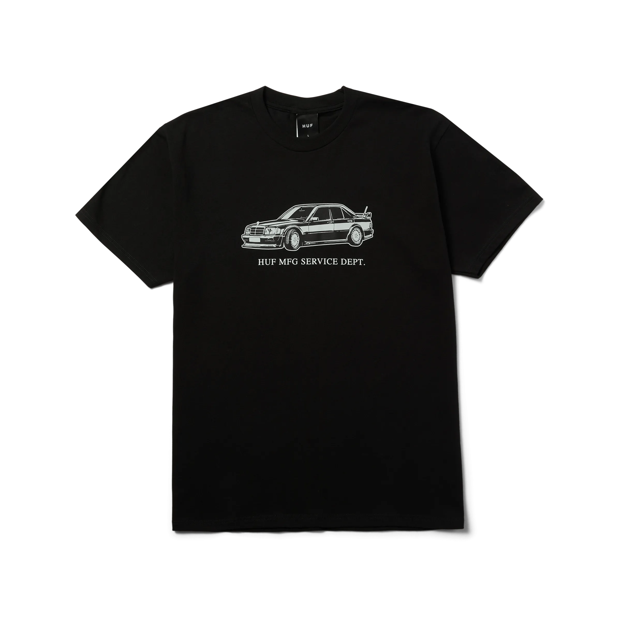 H Class Service Dept T-Shirt GarmentDyedTexture Stylish Layer Look