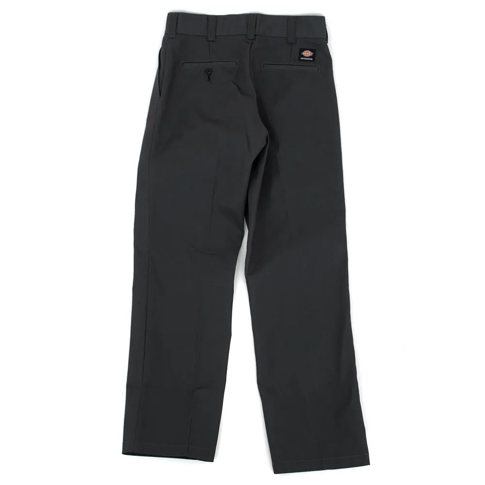 Dark wash Regular Fit Twill Pants (Charcoal Grey)
