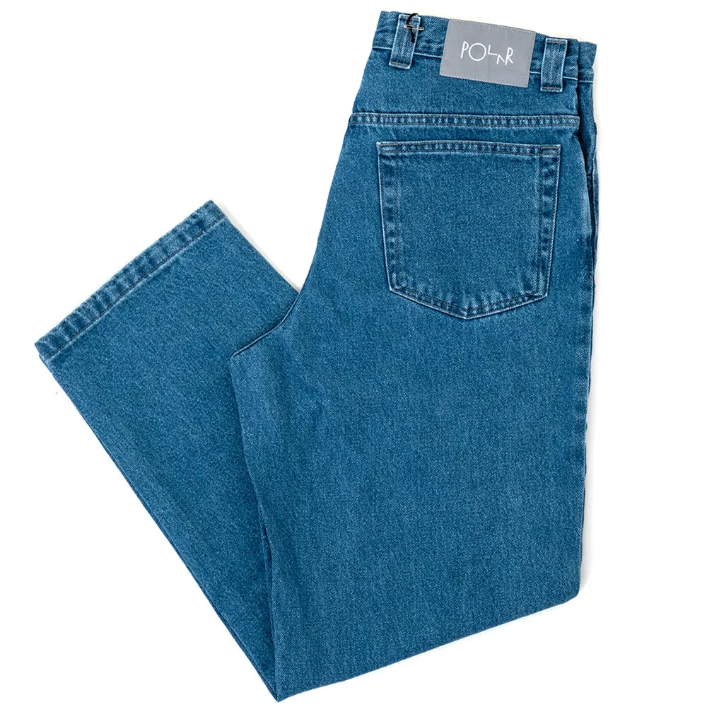 Casual Look '93! Denim Pant (Mid Blue)