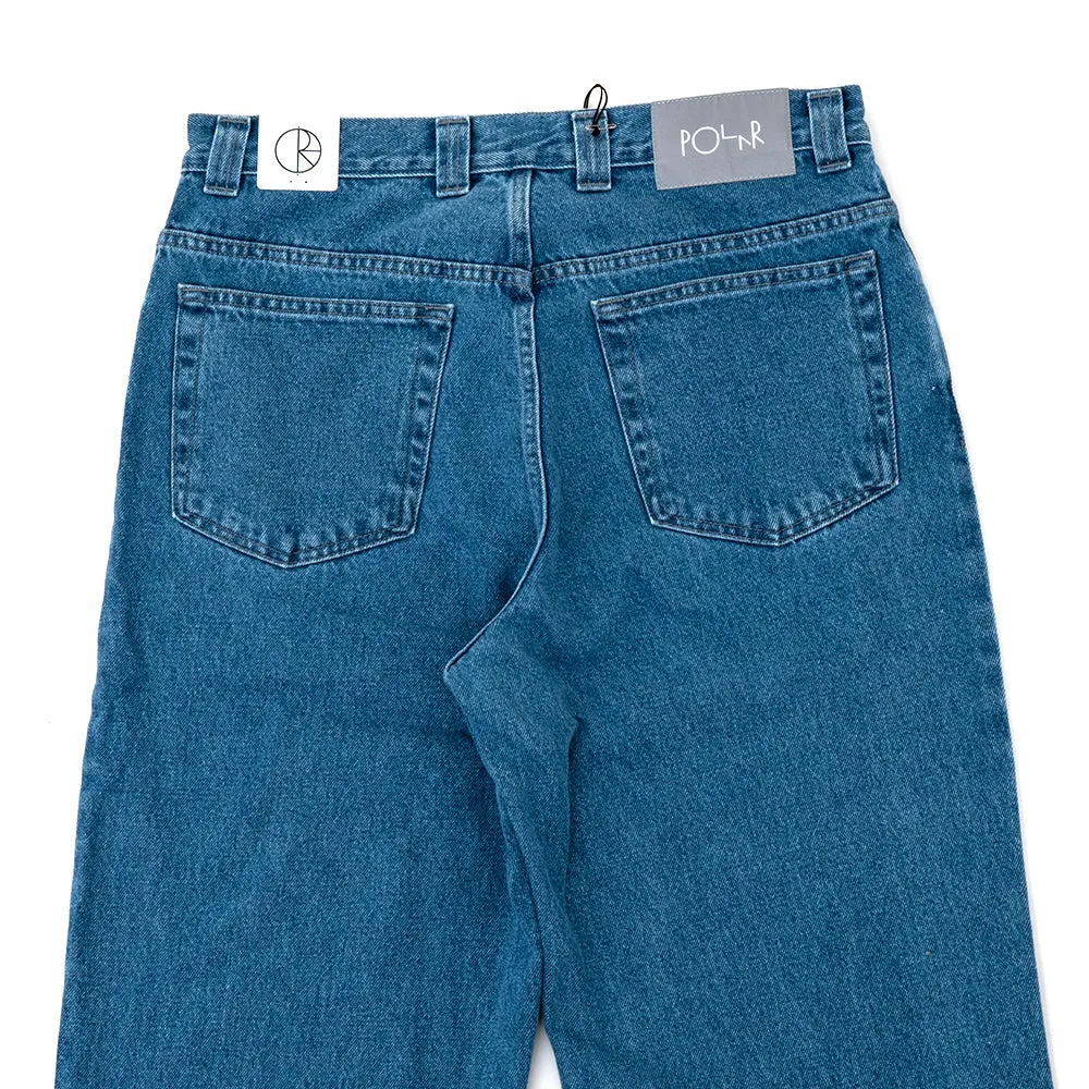 Breathable Mesh Panels '93! Denim Pant (Mid Blue)
