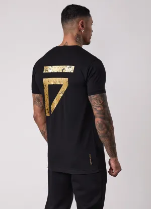 Trendy popularity Gym King Fight Division Tee - Black