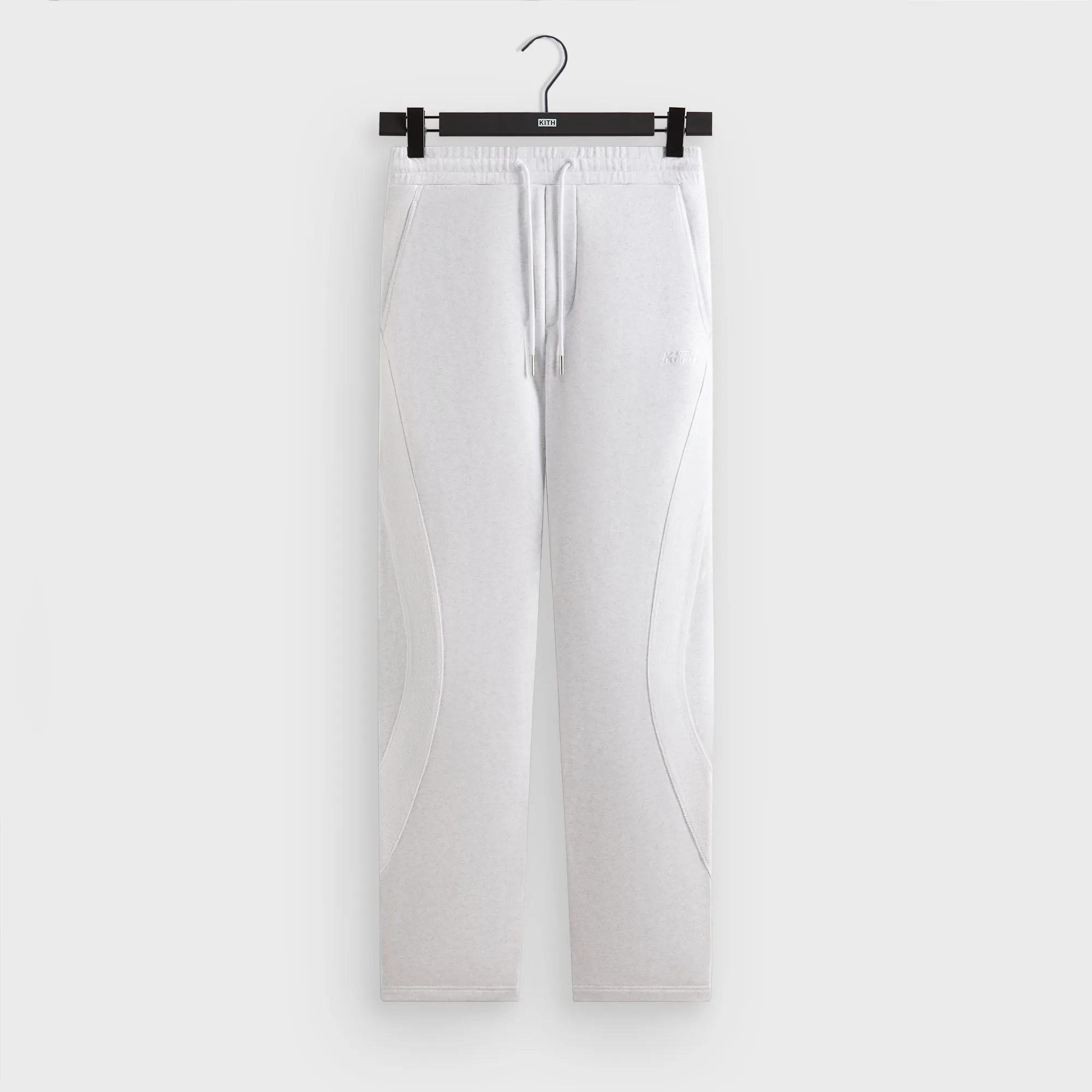 Kith Racer Terry Bryson Sweatpant - Light Heather Grey DurableReinforcedMaterial