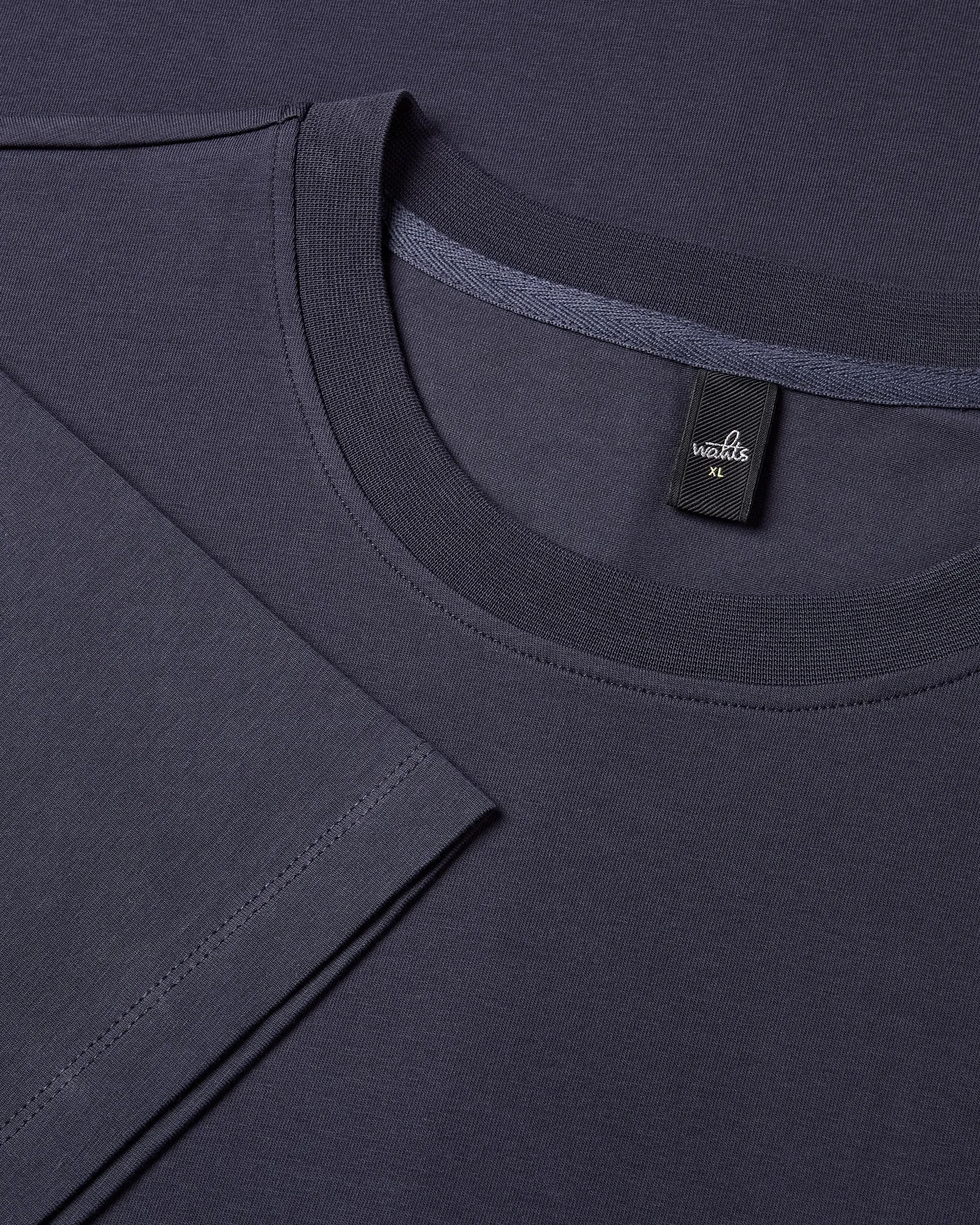 Retro Style Easy Style Wear Wahts Jersey Stretch Short Sleeve T-Shirt BERKLEY (Deep Navy)