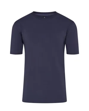 Affordable Fashion casual outing Wahts Jersey Stretch Short Sleeve T-Shirt BERKLEY (Deep Navy)