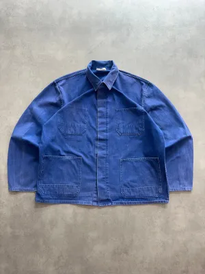 Polished Finish Seasonal Style 1980s French Shirt (L)