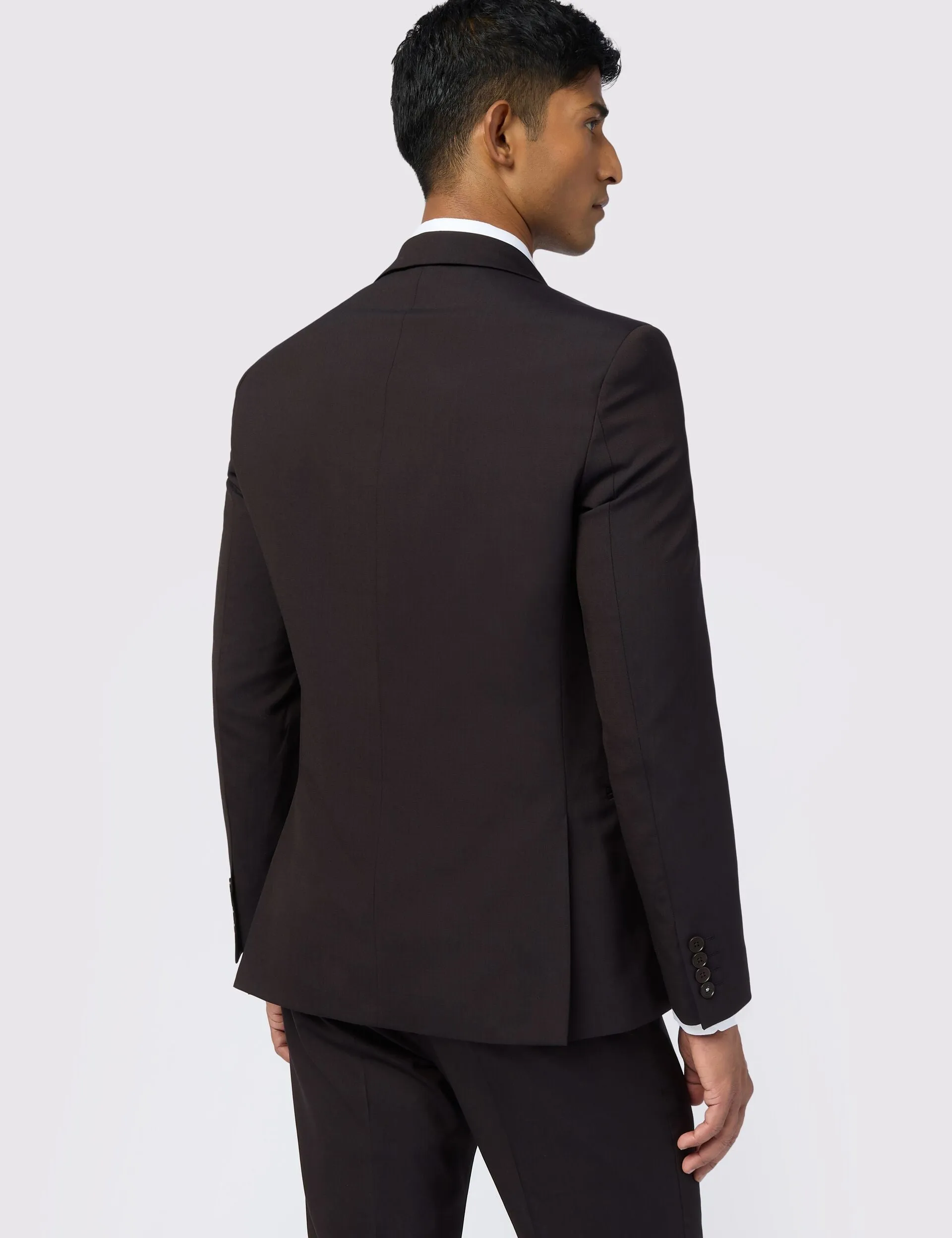 ALBENJ | PURPLE Leather Bits Recycled Textile