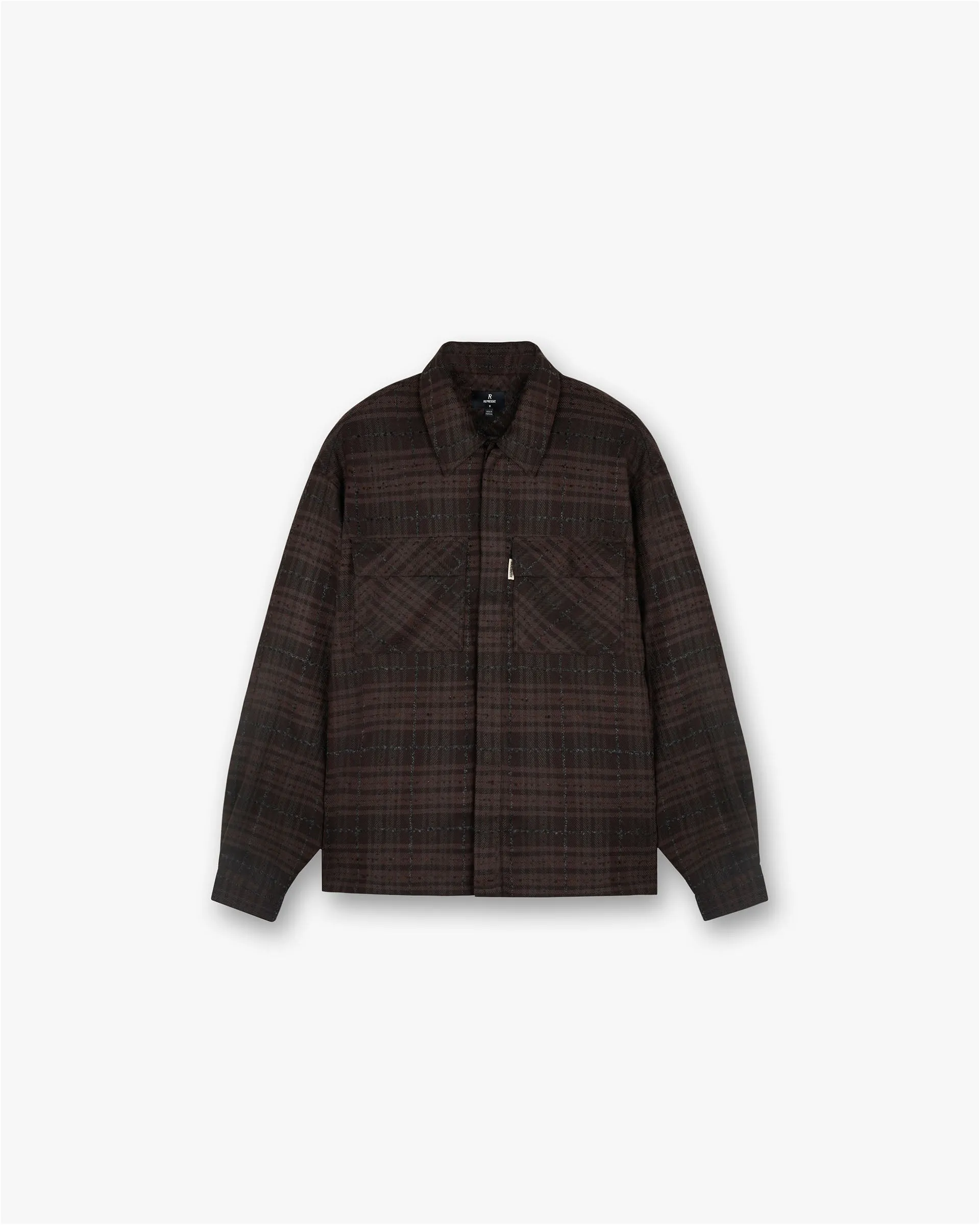 Earthy Palette Rep Flannel Shirt - Coffee