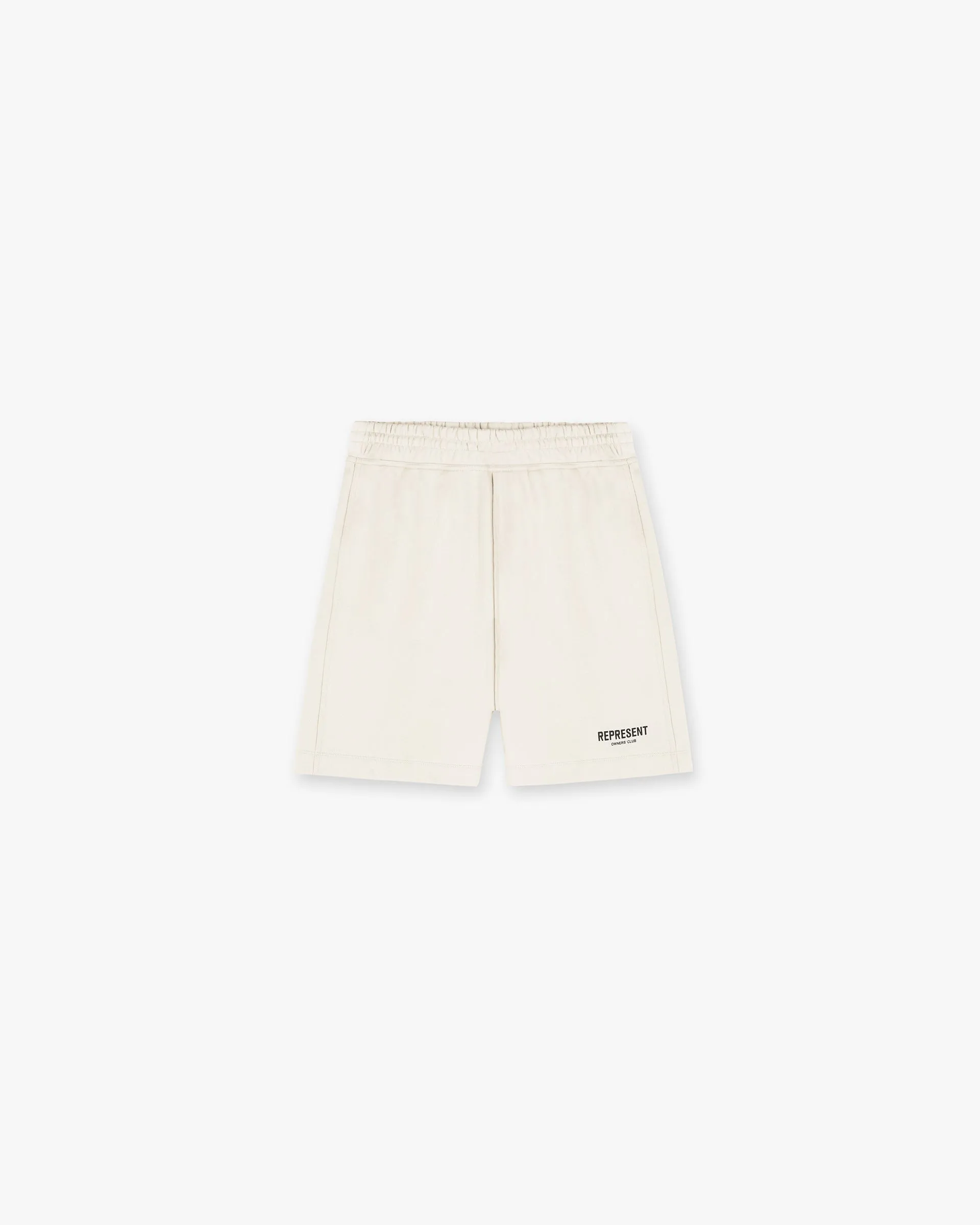 Represent Owners Club Shorts - Flat White Linen blend Slip Resistant Inner Lining