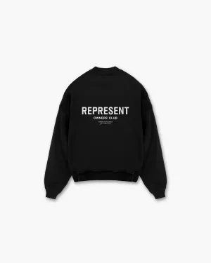 Beach Cover Cozy Choice Represent Owners Club Sweater - Black