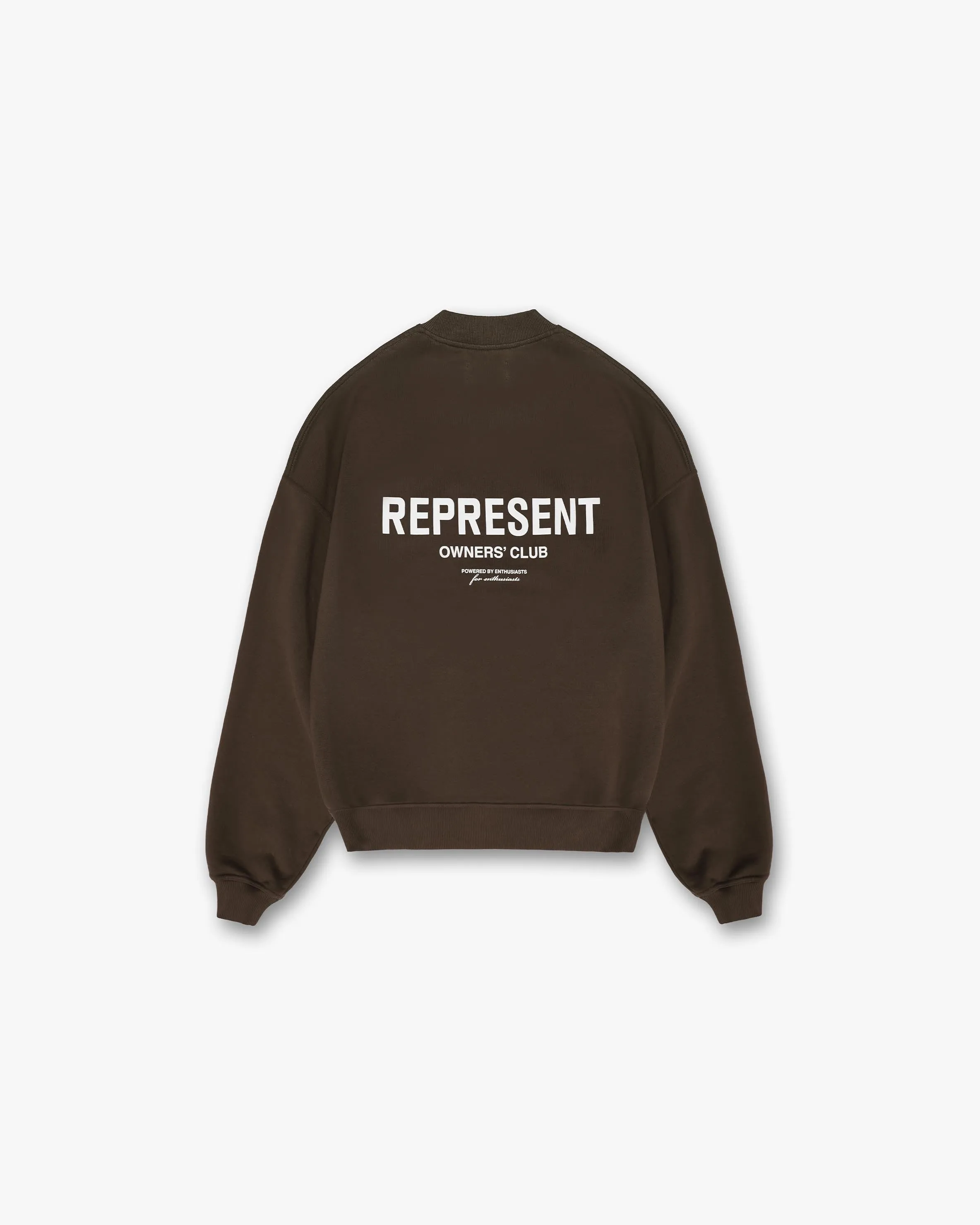Represent Owners Club Sweater - Brown product office appropriate professionalism Casual Chic